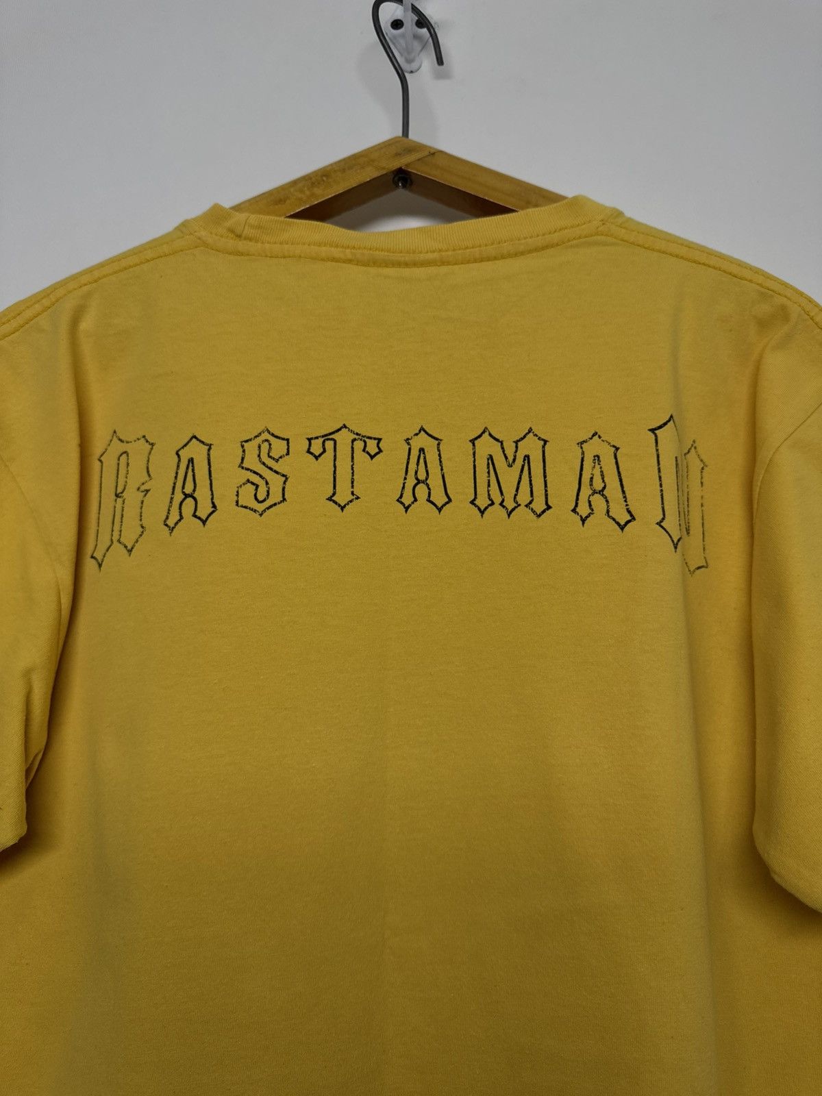 Bob Marley Rare! Vintage RASTAMAN RASTA JAH T Shirt Bob Marley Weed Size US L / EU 52-54 / 3 - 4 Thumbnail