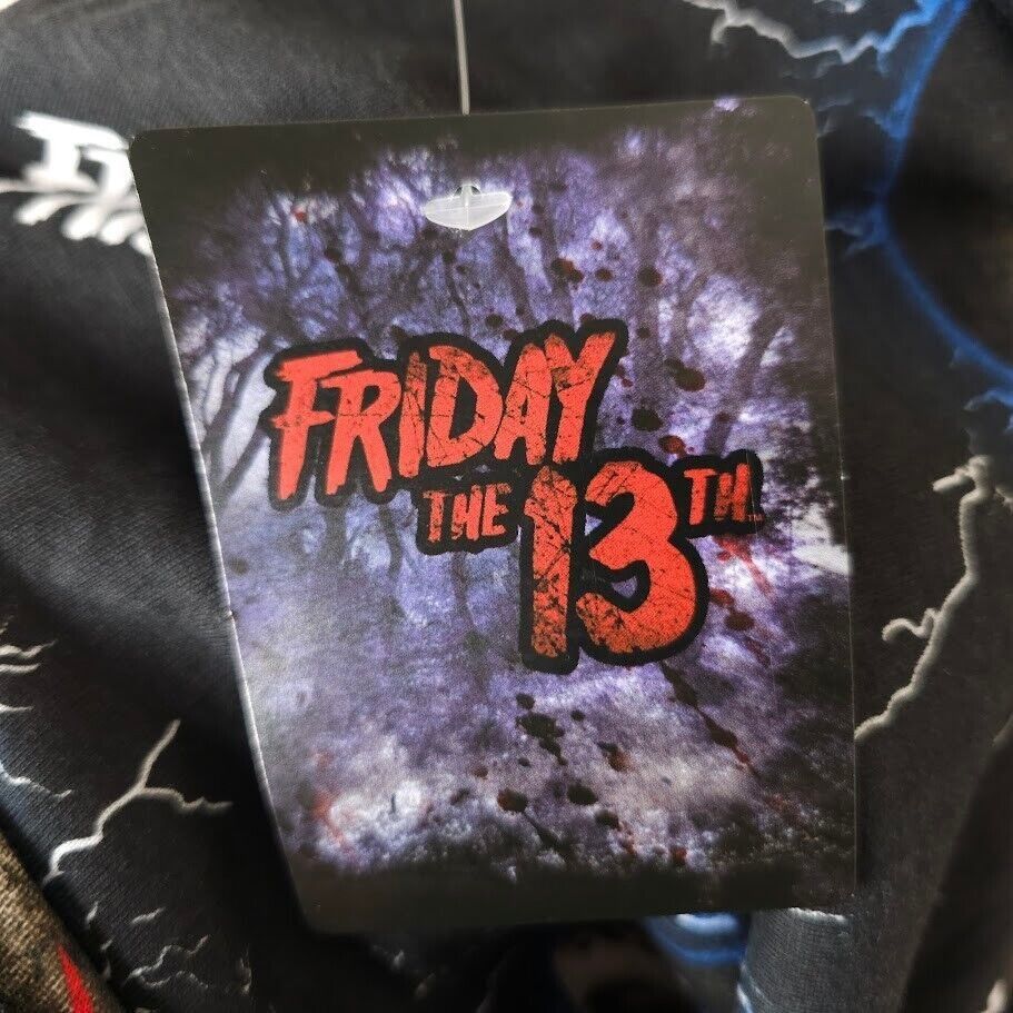 Other Friday The 13th T Shirt Mens Size Medium Black All Over Size US M / EU 48-50 / 2 - 4 Thumbnail