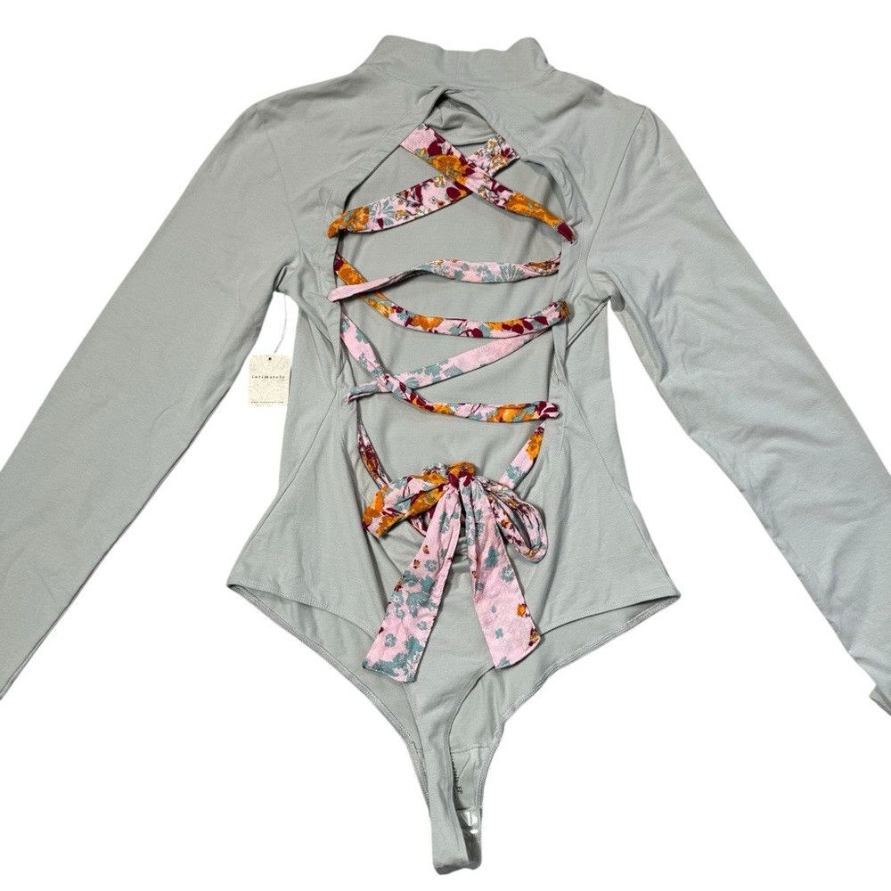 Free People NWT New Free People Straps In The Back Mint Bodysuit Size X Size XL / US 12-14 / IT 48-50 - 4 Thumbnail