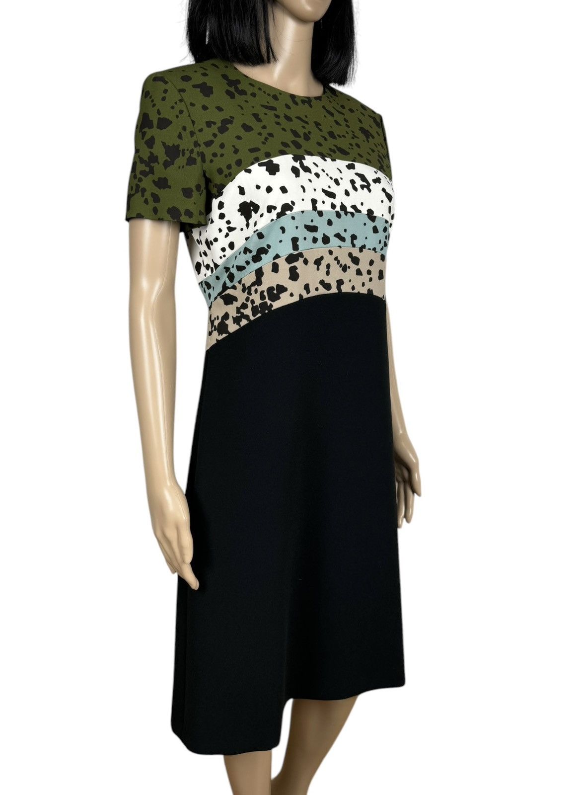 Escada Escada Viscose-Acetate Dress Knee-Length size DE36 IT42 Size M / US 6-8 / IT 42-44 - 4 Thumbnail