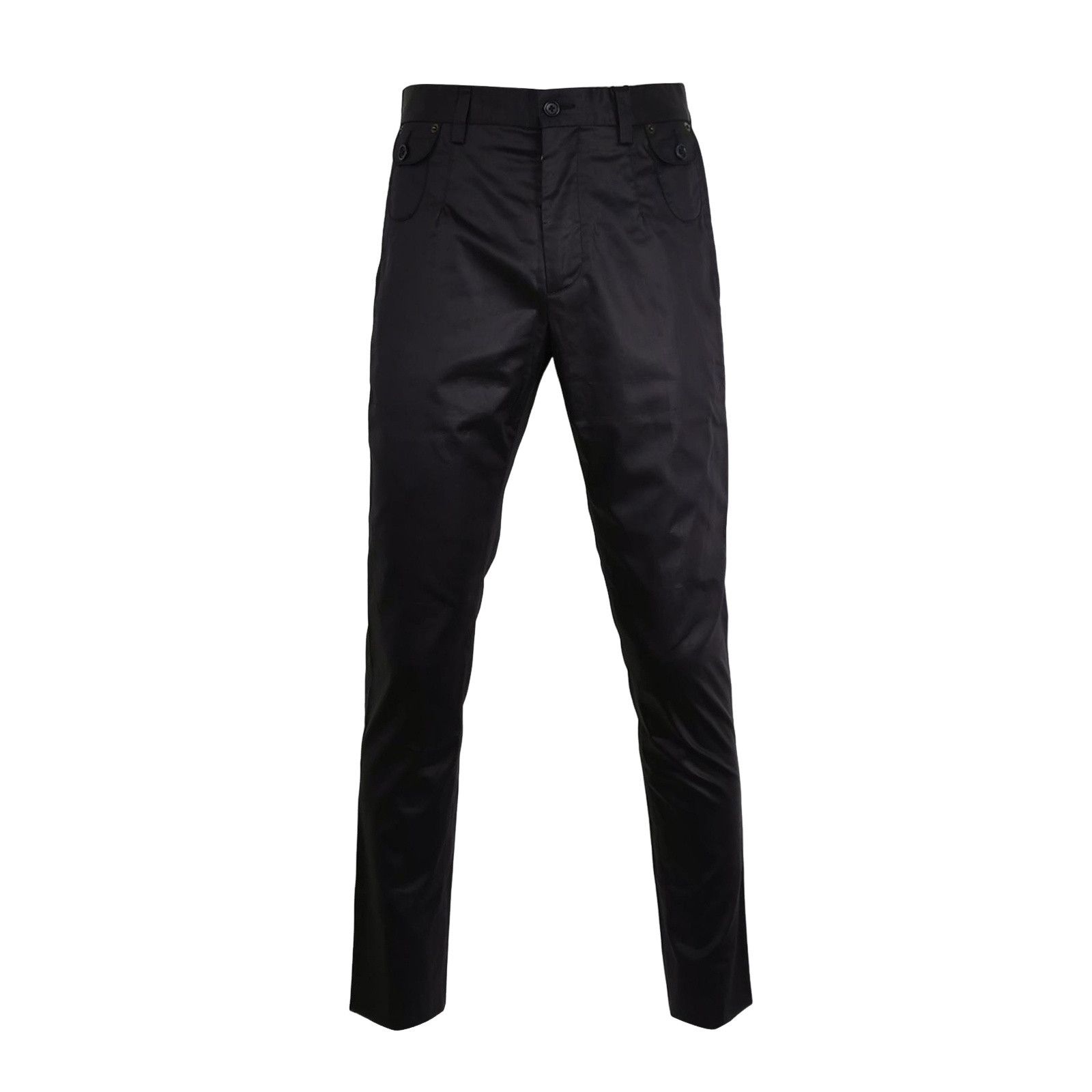 Dolce & Gabbana Dolce & Gabbana Cotton Trousers IT 44 Size US 28 / EU 44 - 1 Thumbnail
