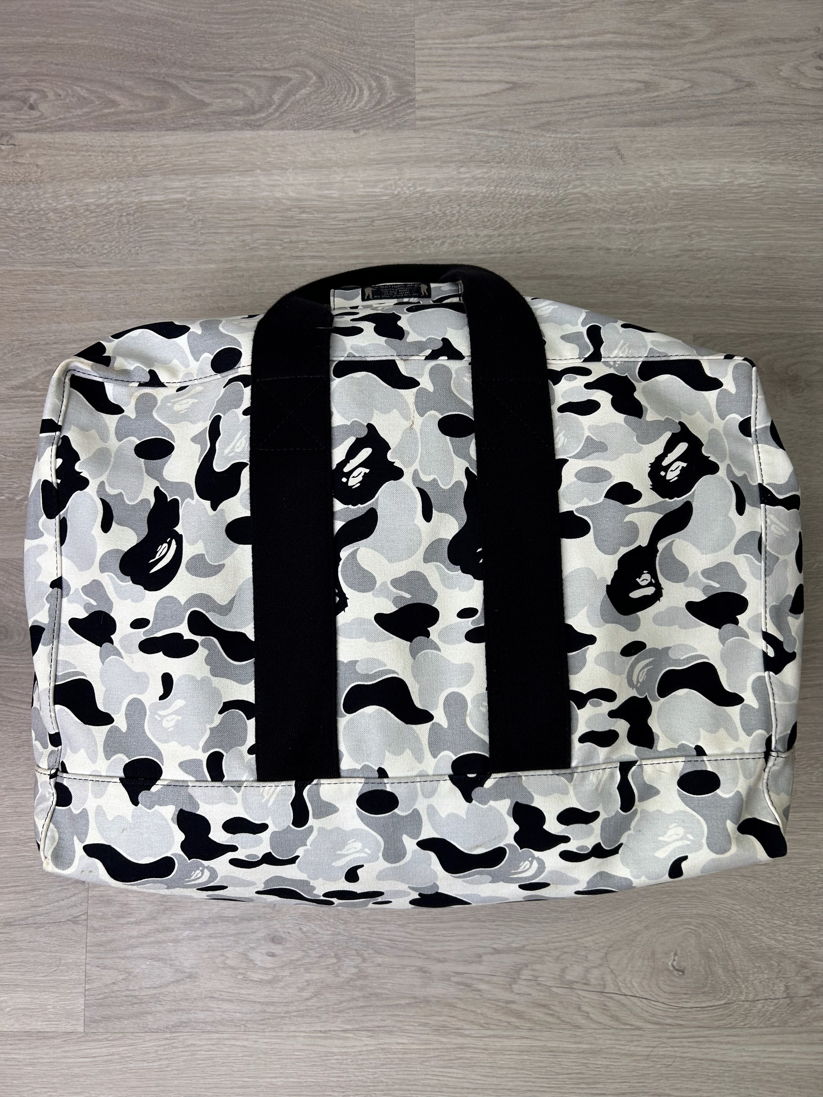Bape 2002 Bape Boston Bag Gray Camo Size ONE SIZE - 7 Thumbnail