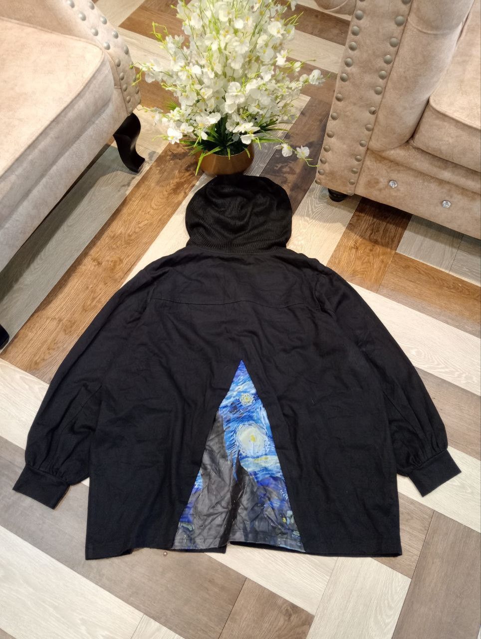 Japanese Brand JAPANESE IRO+IRO OVERSIZED SAFETY PIN TURTLE NECK JACKET Size US L / EU 52-54 / 3 - 7 Thumbnail