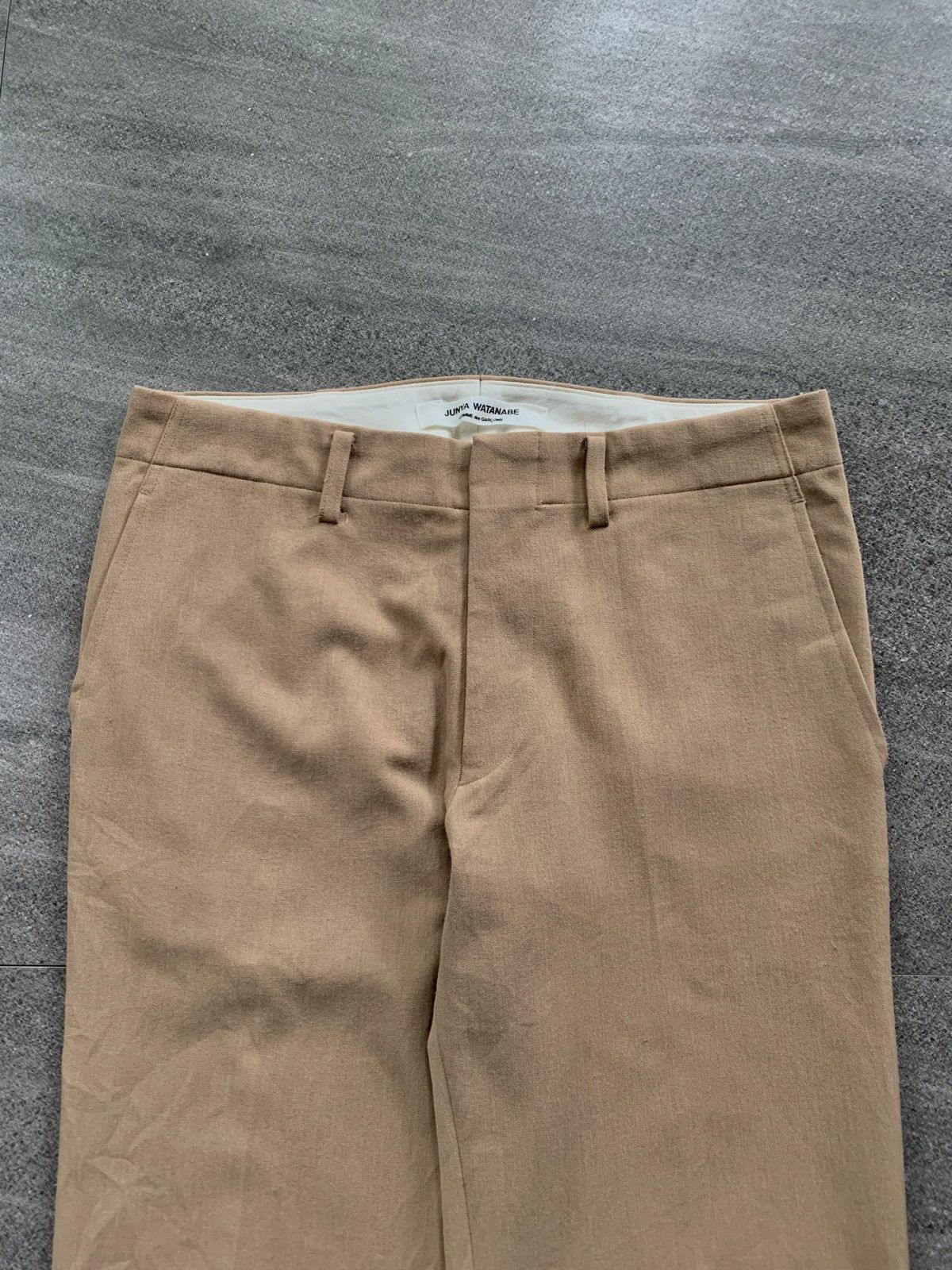 Junya Watanabe FREE TAX! 2000s Straight Cuffed Trousers Size US 29 - 3 Thumbnail