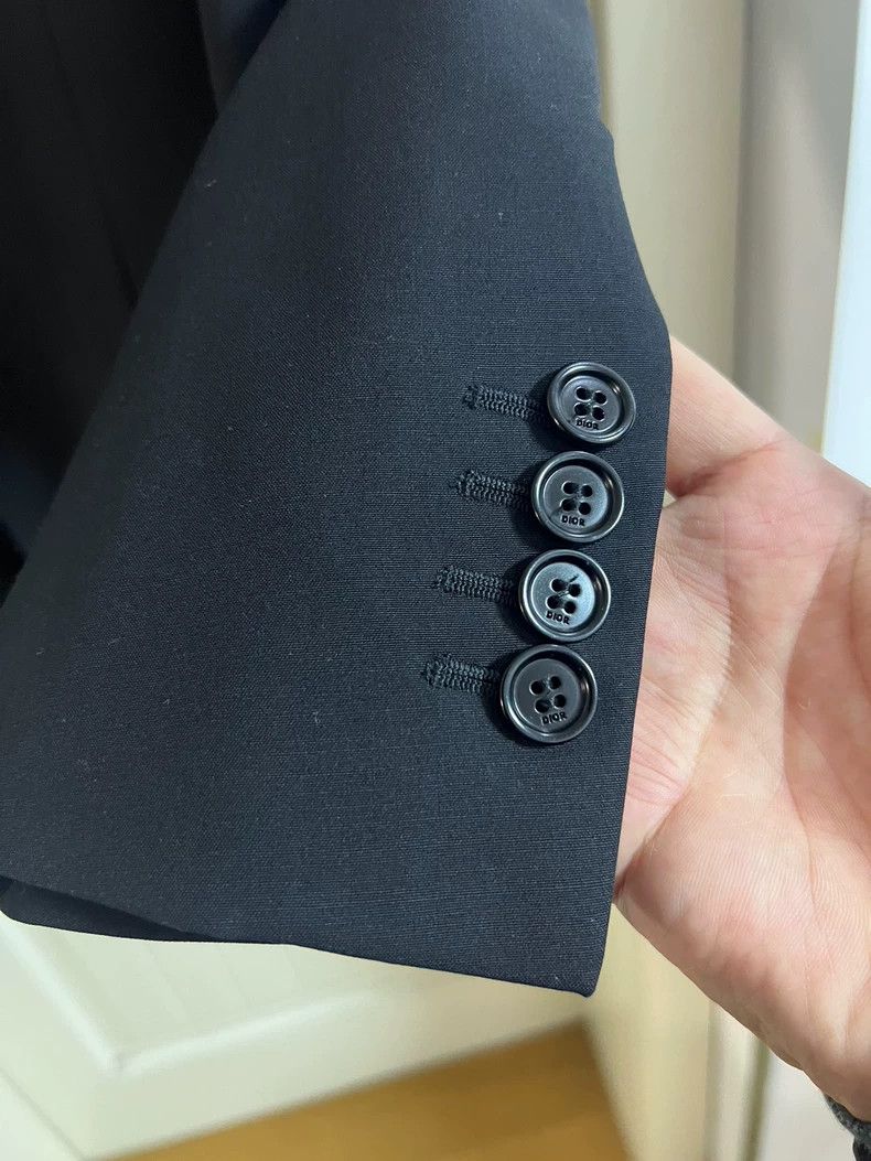 Dior Dior Black casual classic saddle suit 2501-Nextarrow Size 50R - 8 Thumbnail