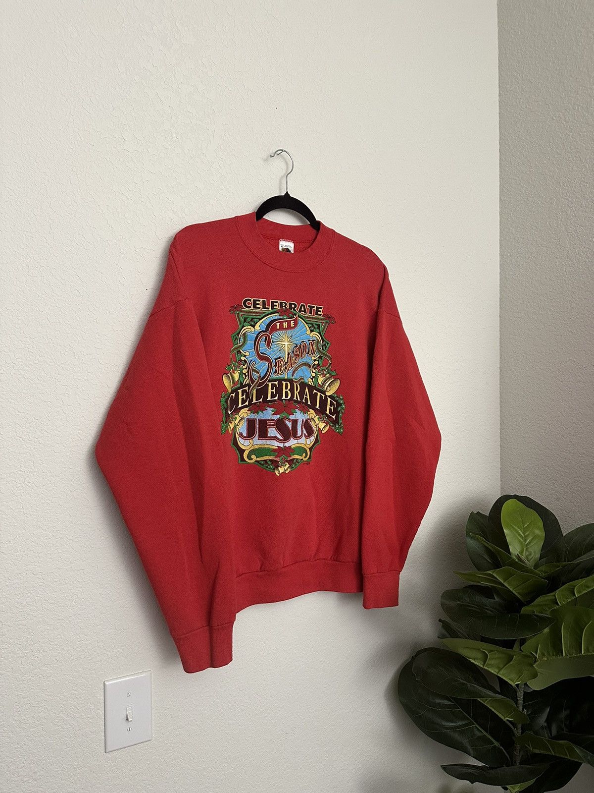 Vintage Vintage 1994 Christmas Szn Celebrate Jesus Crewneck XL Size US XL / EU 56 / 4 - 5 Thumbnail