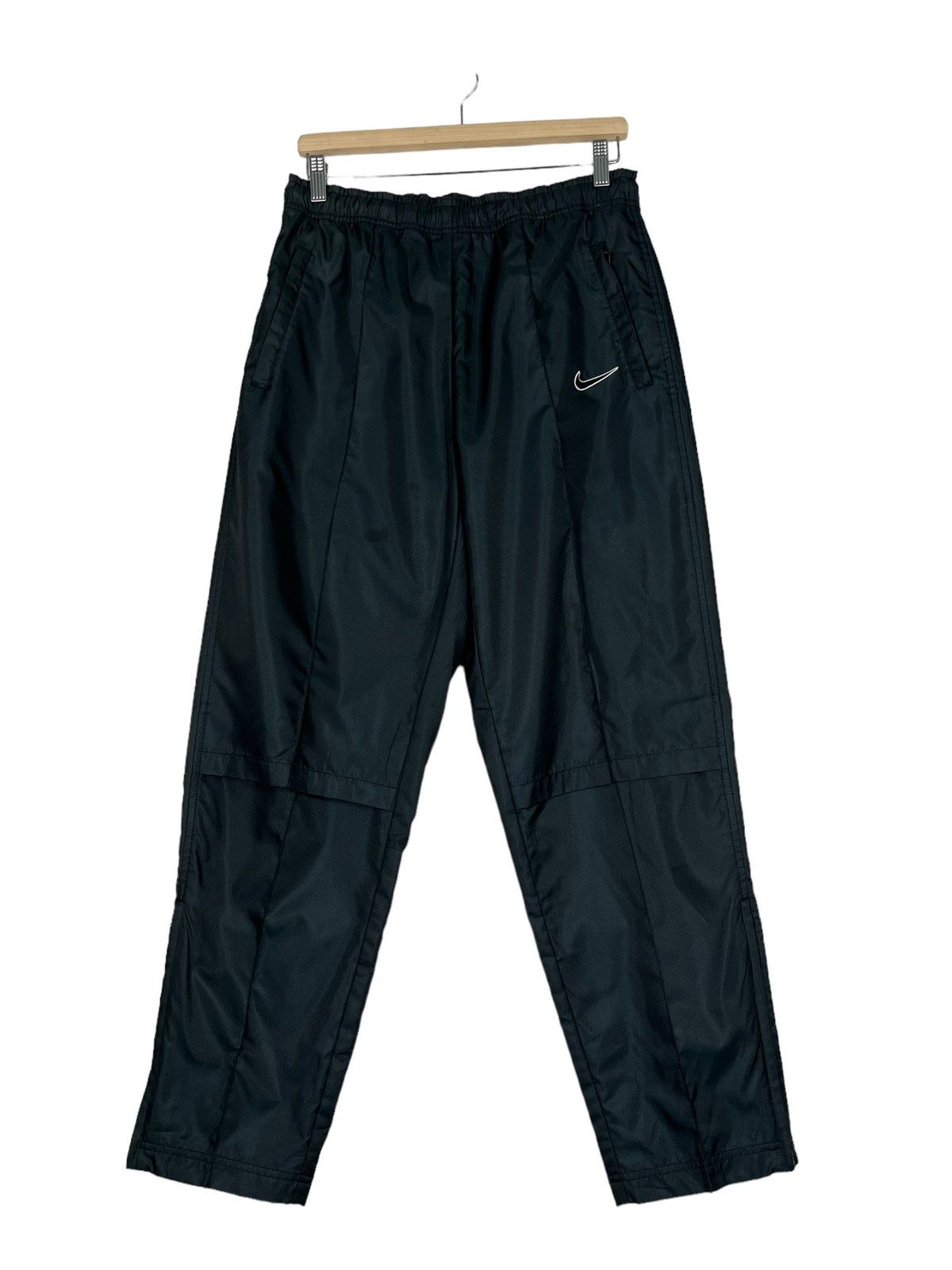 Nike 🔥 VINTAGE NIKE NYLON TRACK PANTS Size US 32 / EU 48 - 2 Thumbnail