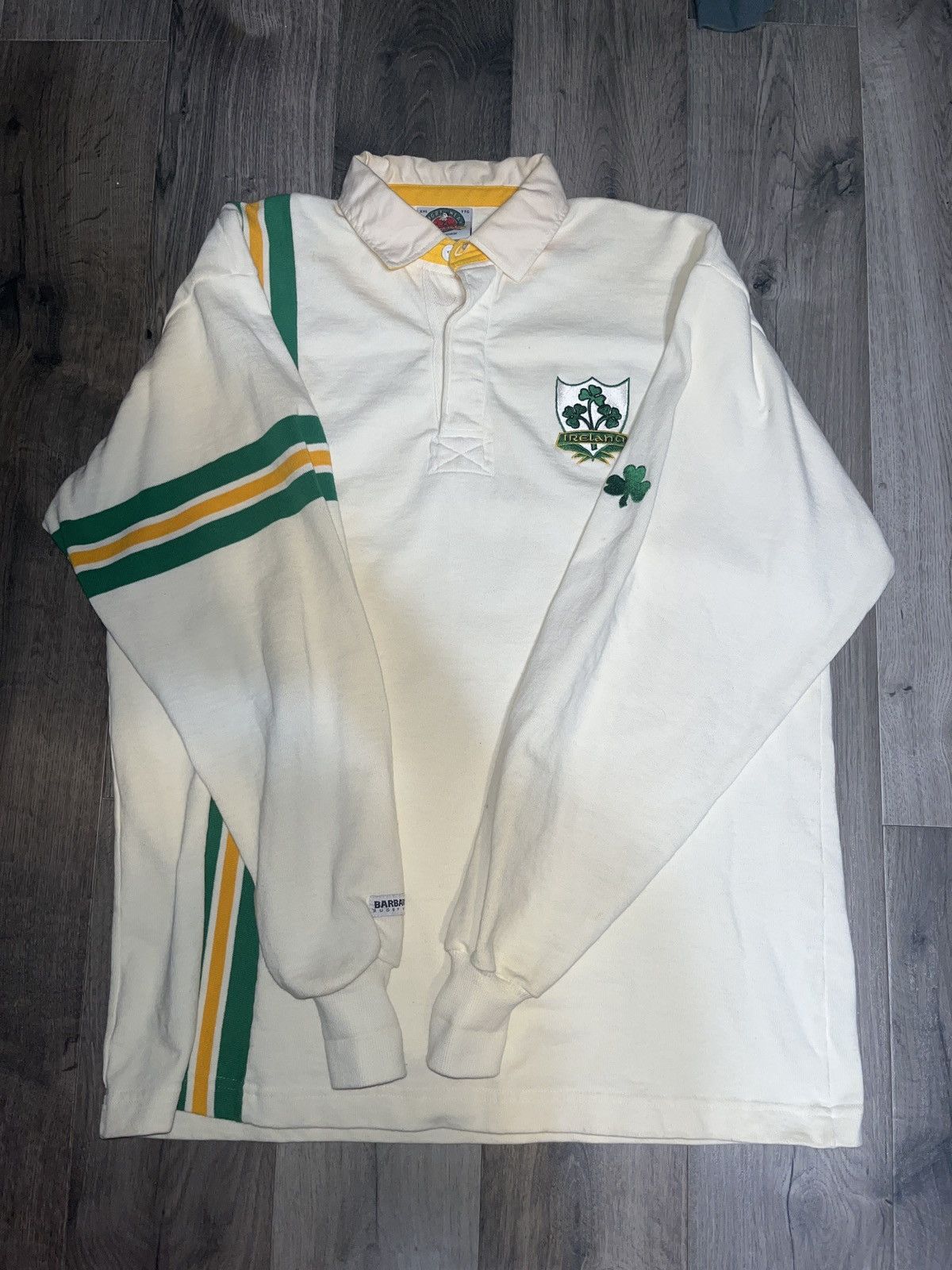 Barbarian Vintage Ireland Rugby Polo Size US XXL / EU 58 / 5 - 1 Thumbnail