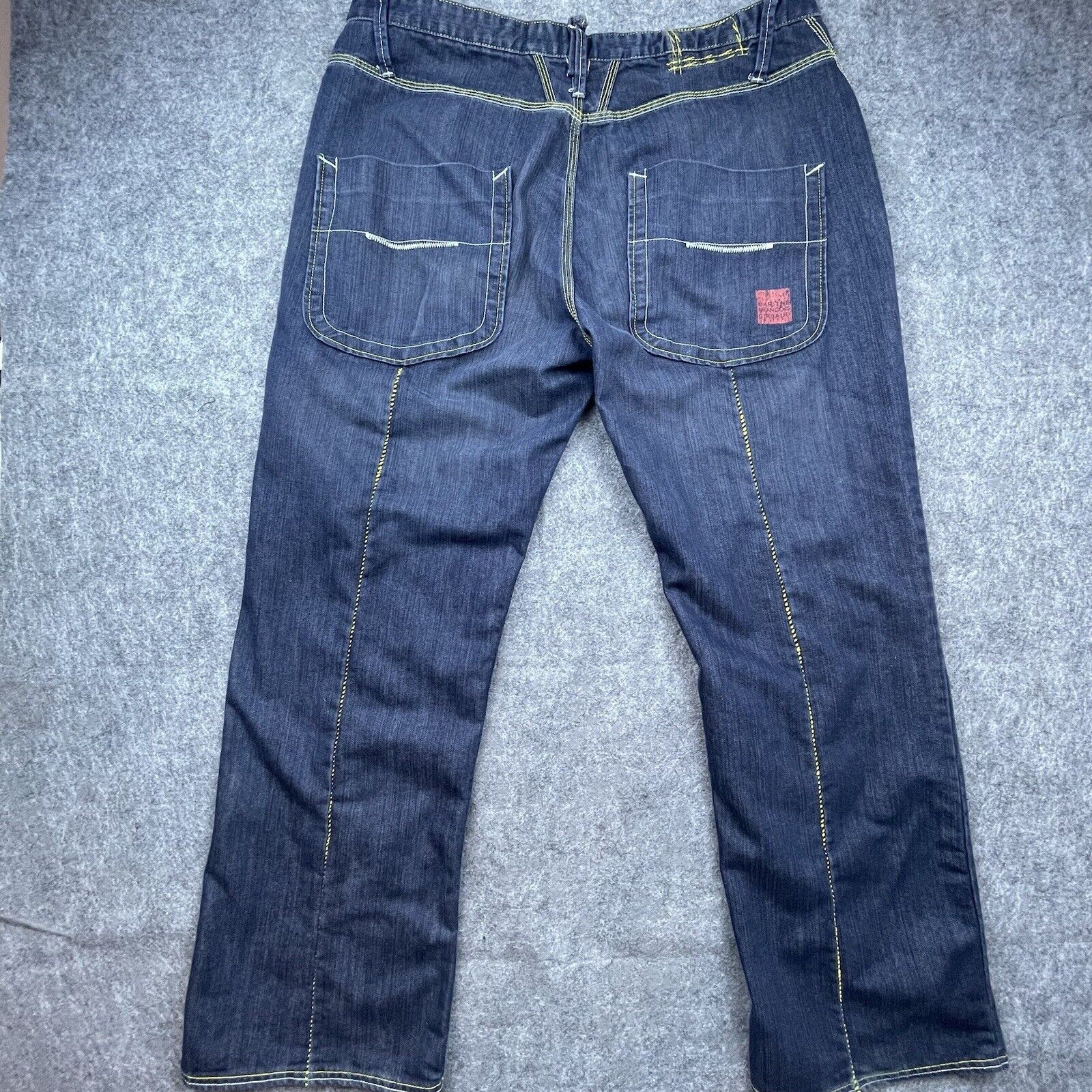 Marithe + Francois Girbaud Marithe Francois Girbaud Jeans Mens 42M Straight Streetwear Size US 42 / EU 58 - 3 Thumbnail