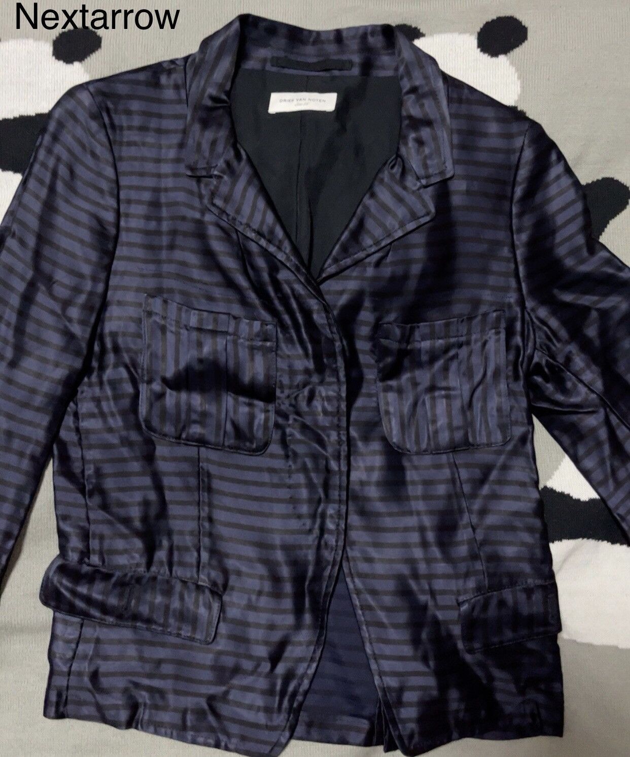Dries Van Noten Dries van noten Striped suit 2412-Nextarrow Size XS / US 0-2 / IT 36-38 - 1 Thumbnail