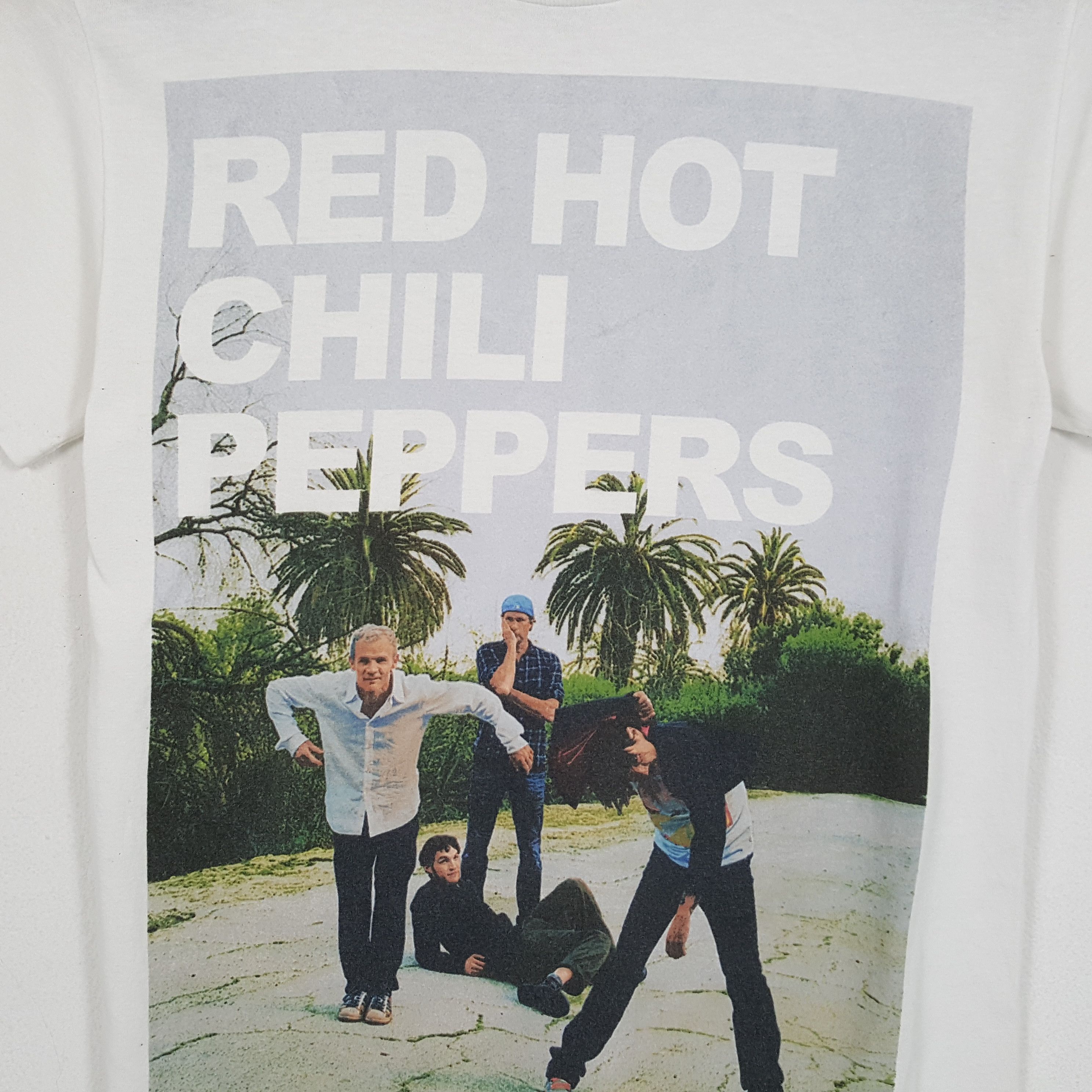 Band Tees × Vintage RED HOT CHILI PEPPERS Rock Band Music Tshirt Size US S / EU 44-46 / 1 - 2 Thumbnail