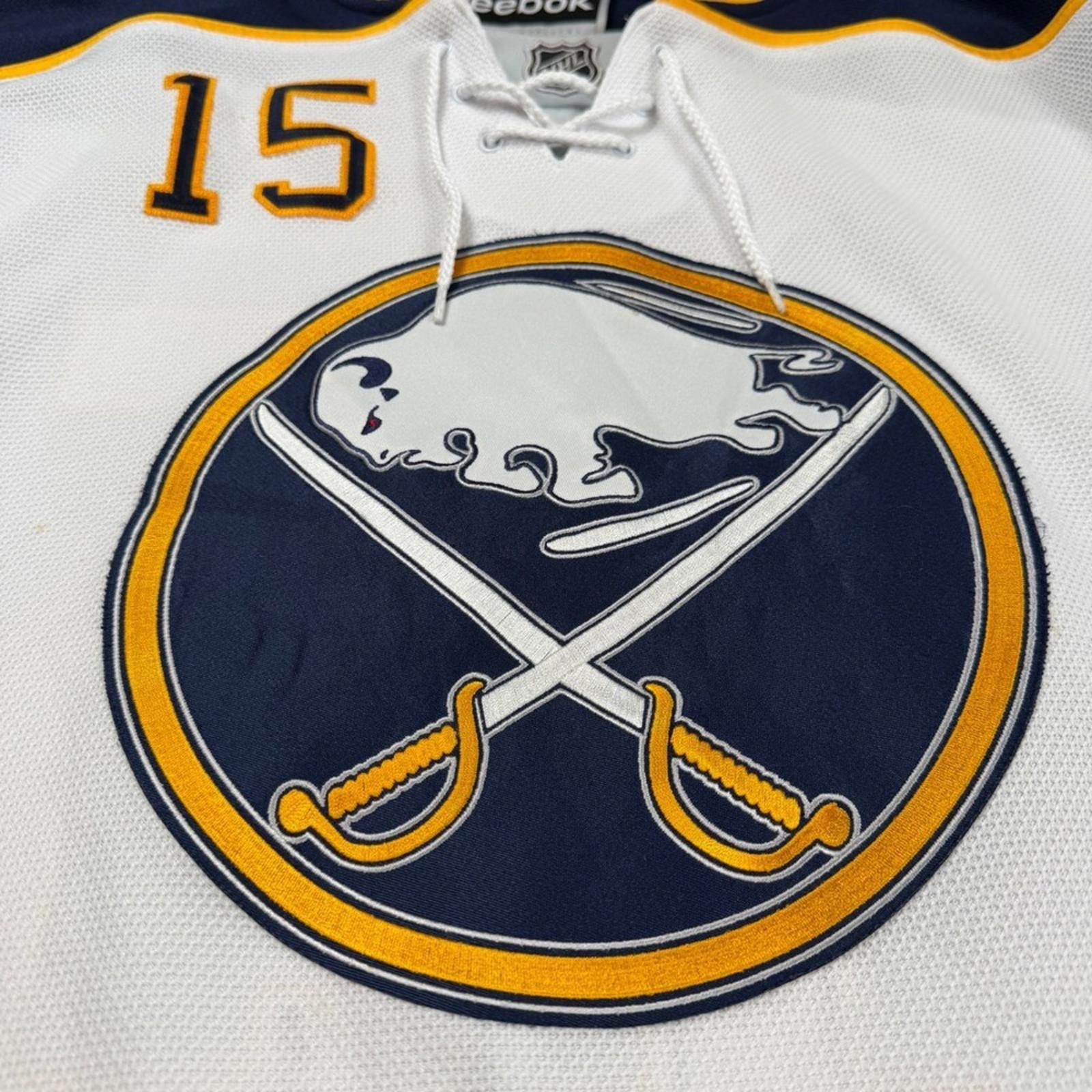 Reebok Buffalo Sabres Jack Eichel Reebok Premier NHL Jersey White Size US XXL / EU 58 / 5 - 6 Thumbnail