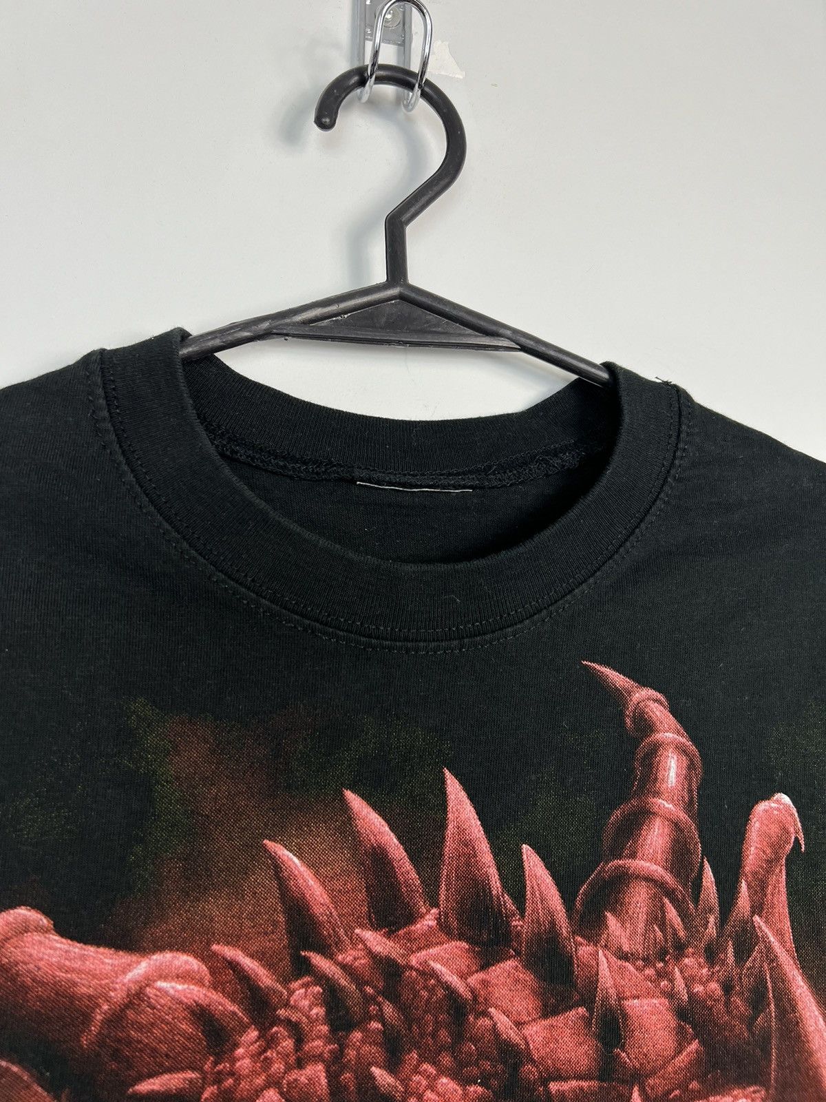 Vintage Tshirt Dragon Roar Vintage Print Liquid Blue Vibe Size US M / EU 48-50 / 2 - 2 Thumbnail