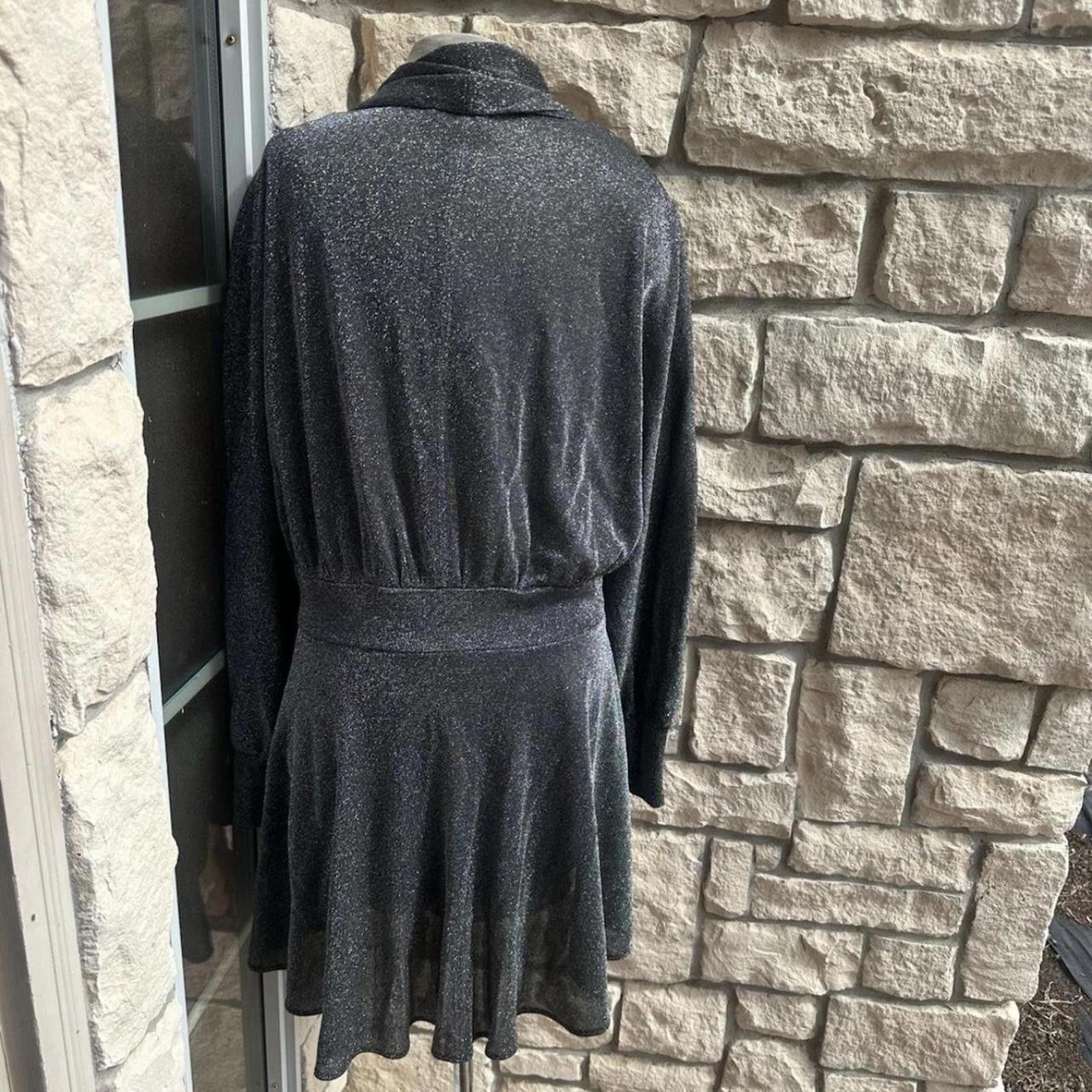 Other Vintage 1980's S L Fashions 20w Glitter Duster Cardigan Size XL / US 12-14 / IT 48-50 - 2 Thumbnail
