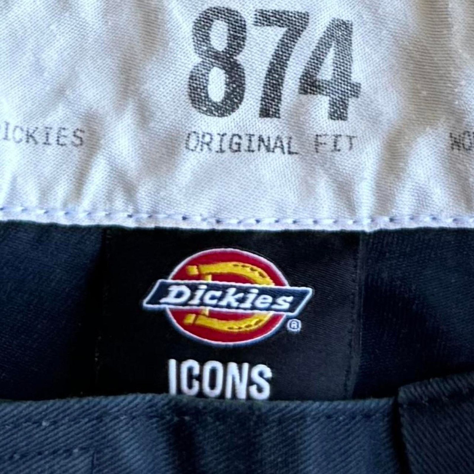 Dickies × Vintage Dickies 874 Navy Blue Essential Chino Casual Pants Size US 31 - 4 Thumbnail