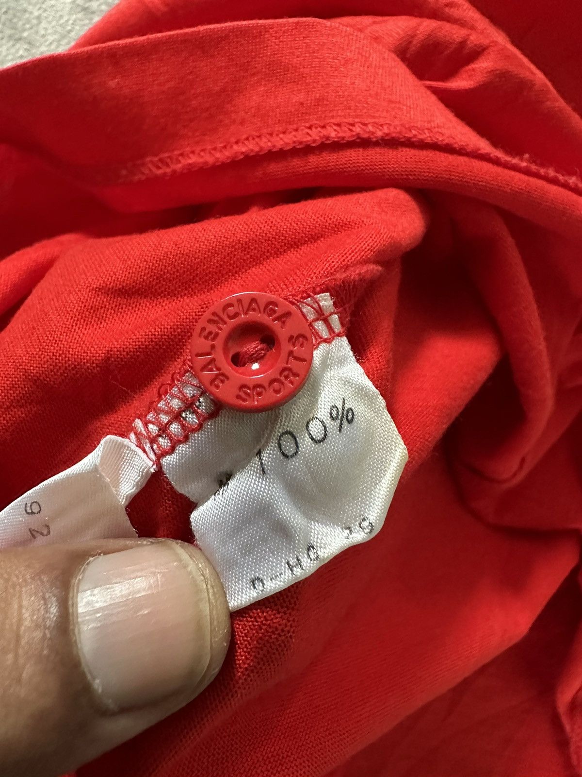Balenciaga 1990’s Balenciaga Sport polo tee Size US M / EU 48-50 / 2 - 9 Thumbnail