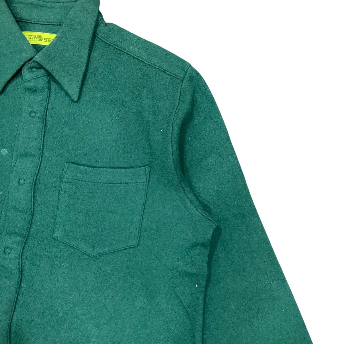 CABANE de ZUCCa Vintage 90s Cabane de Zucca Snap Button Wool Jacket Shirt Size US M / EU 48-50 / 2 - 3 Thumbnail
