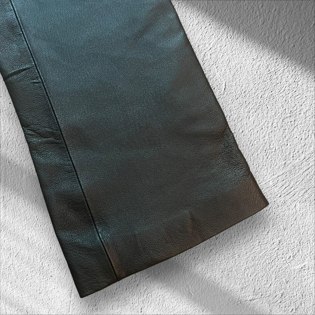Vintage Vintage Clio Women’s Leather Pants – Black – Size 4 Size 27" / US 4 / IT 40 - 5 Thumbnail