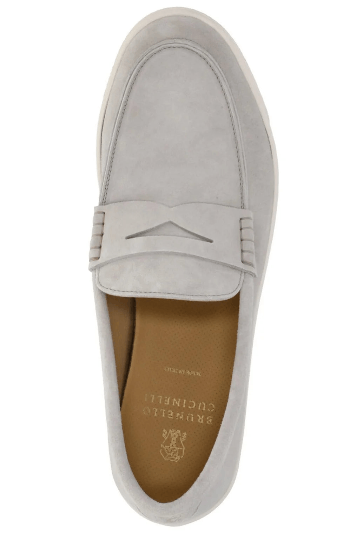 Brunello Cucinelli Brunello Cucinelli Almond-Toe Slip-On Loafers Size US 8 / EU 41 - 5 Thumbnail
