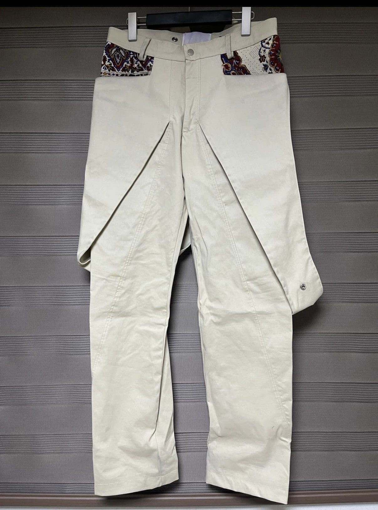 Paria Farzaneh [S] Paria Farzaneh 19SS Iranian strap pants Size US 32 / EU 48 - 1 Thumbnail