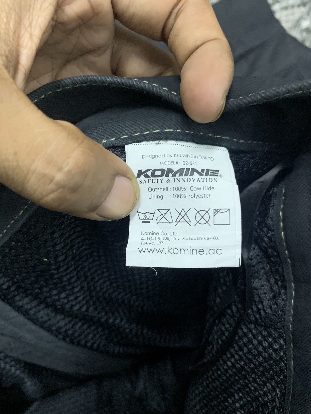 Leather 🔥RARE🔥KOMINE BIKER LEATHER PANT LIKE NEW Size US 30 / EU 46 - 7 Thumbnail