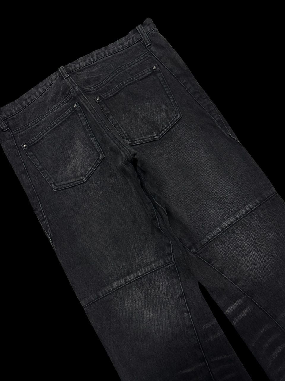 If Six Was Nine 💥Insane💥90’s Style 🇯🇵 ELLE Homme Clawmark Jorts/Cropped Jean Size US 33 - 14 Thumbnail
