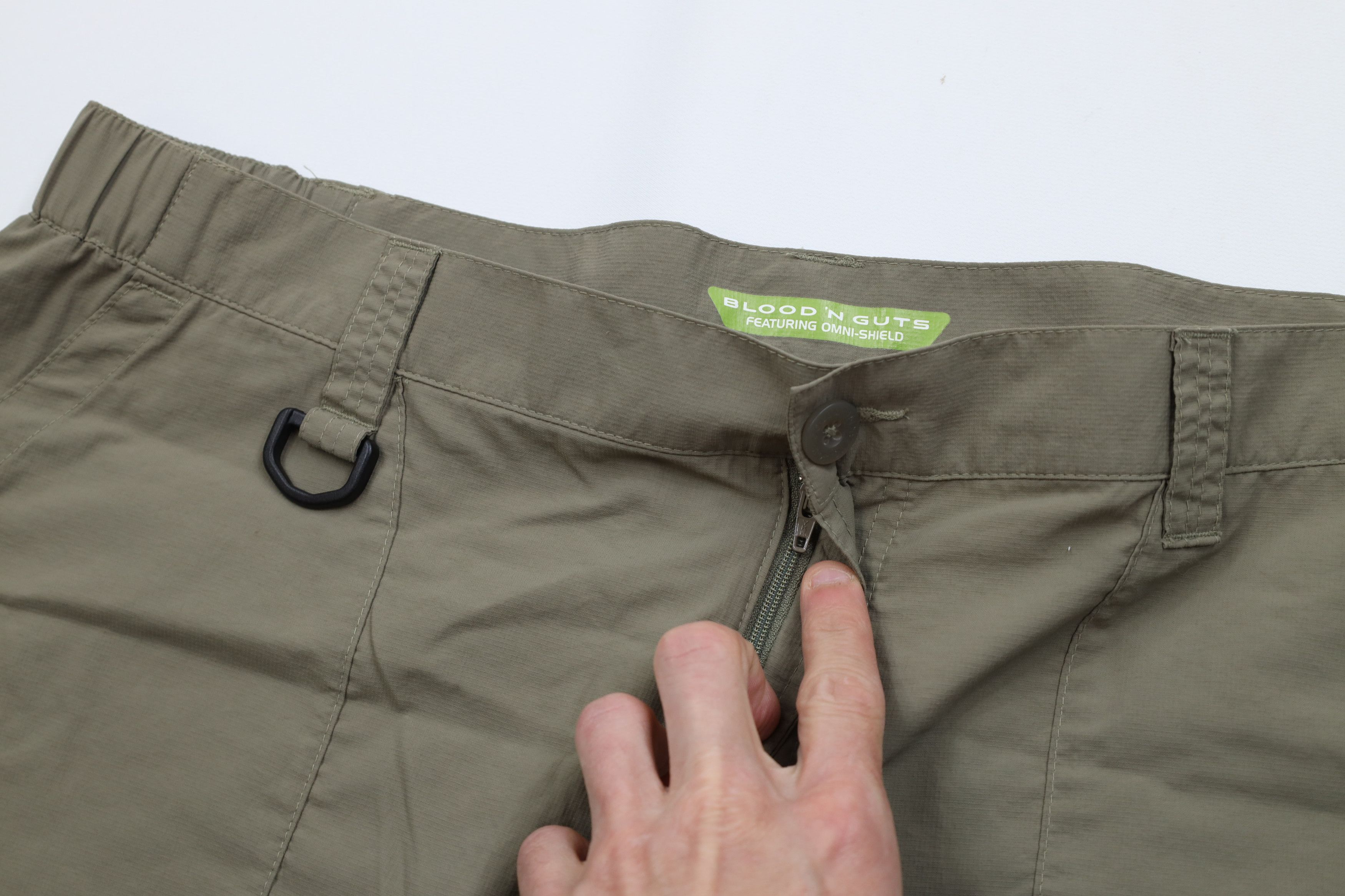 Columbia Vintage Y2K Columbia PFG Blood N Guts Fishing Shorts Beige Size US 40 / EU 56 - 6 Thumbnail
