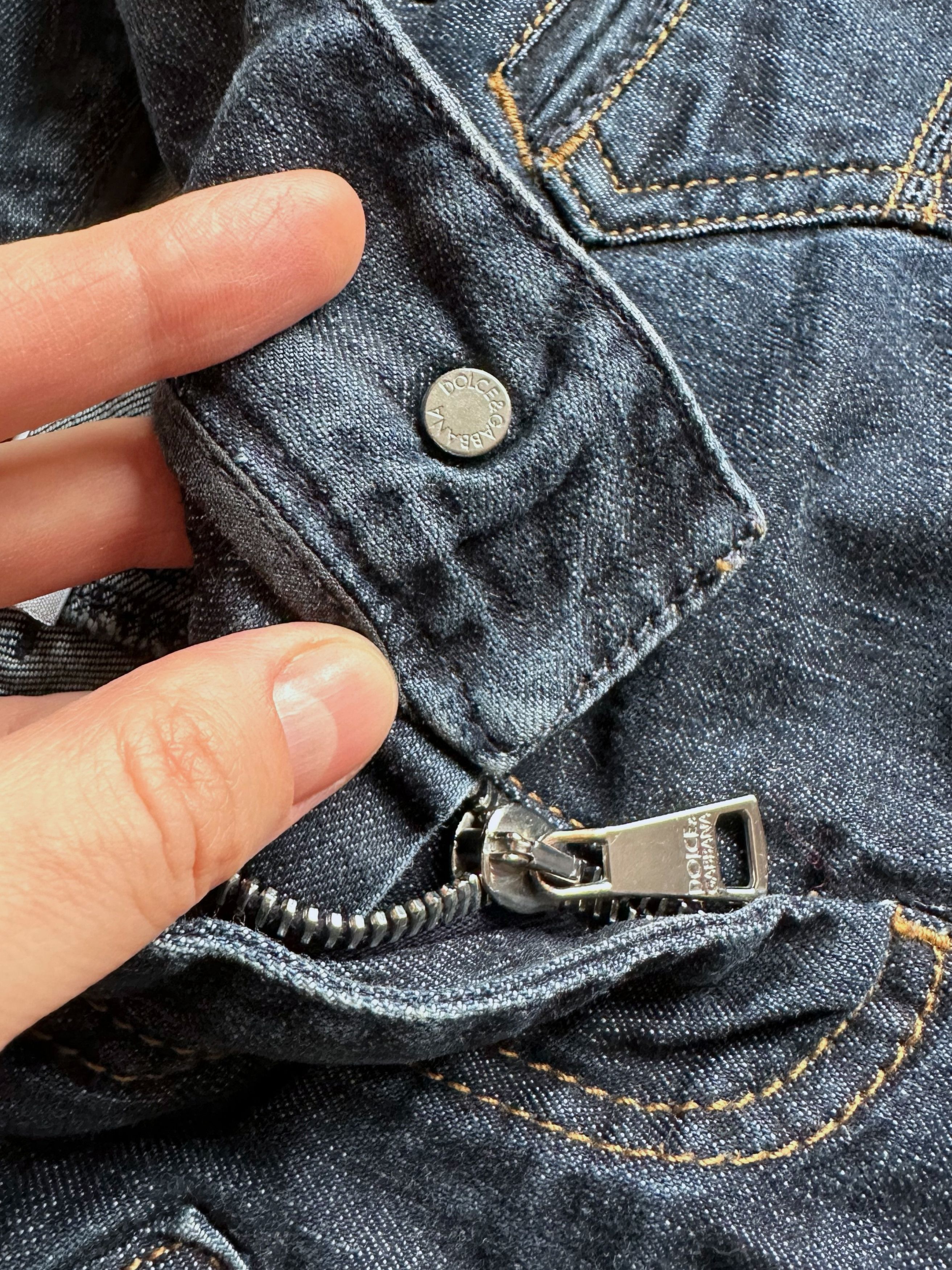 Dolce & Gabbana Dolce & Gabbana y2k Low Rise Jeans IT38/US2 Size 26" / US 2 / IT 38 - 8 Thumbnail