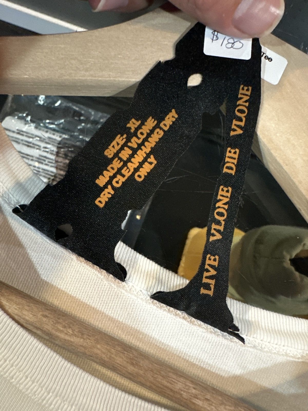Vlone Vlone Forgiato bari tee Size US XL / EU 56 / 4 - 6 Thumbnail