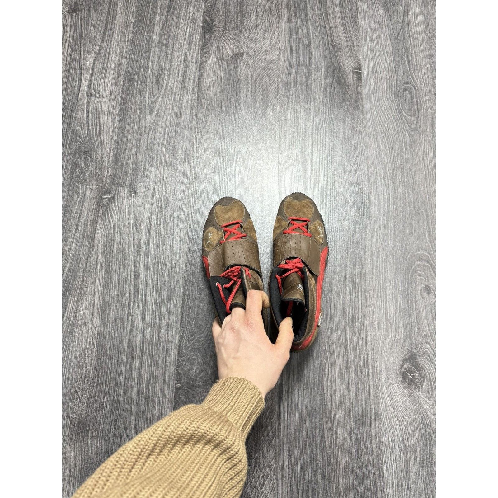 Japanese Brand × Puma × Vintage Puma 2000s Vintage Cell Archive Sneaker Shoes Size US 9.5 / EU 42-43 - 2 Thumbnail