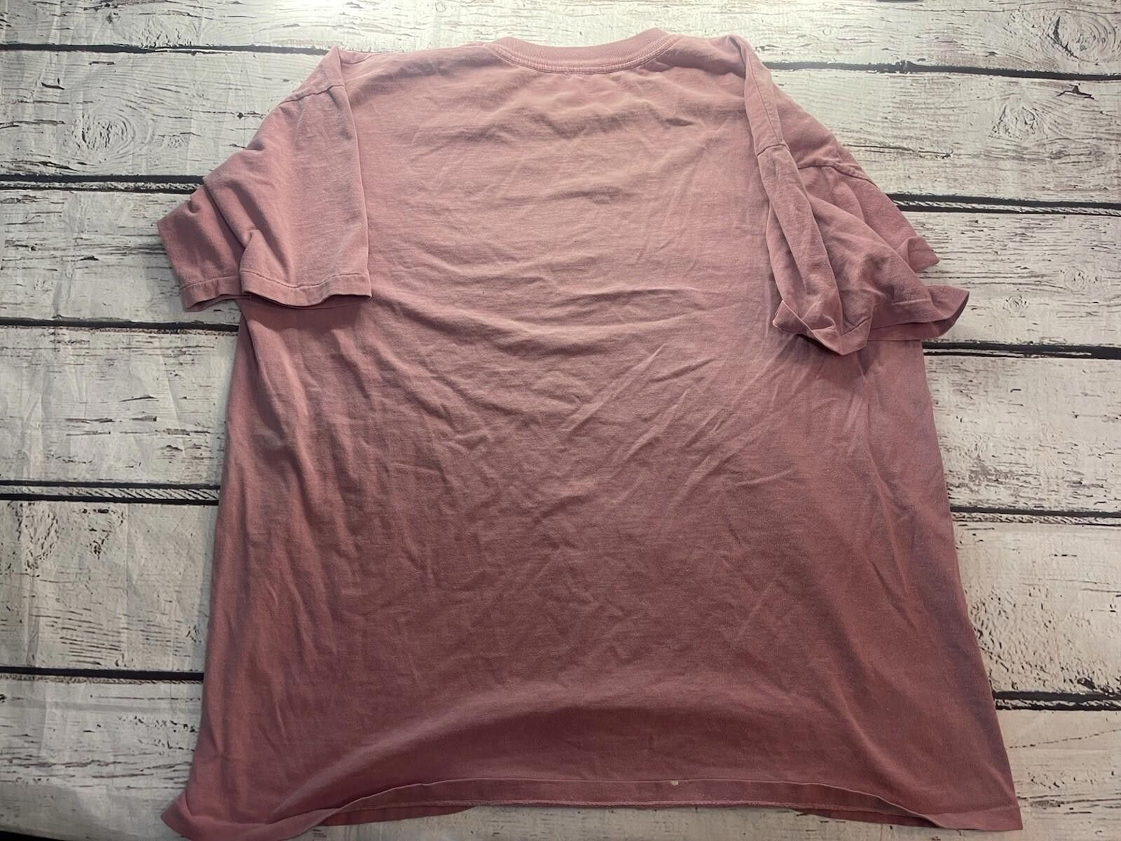 Disney Vintage Mickey Disney Women’s 2XL Pink USA Distress Size US XXL / EU 58 / 5 - 2 Thumbnail