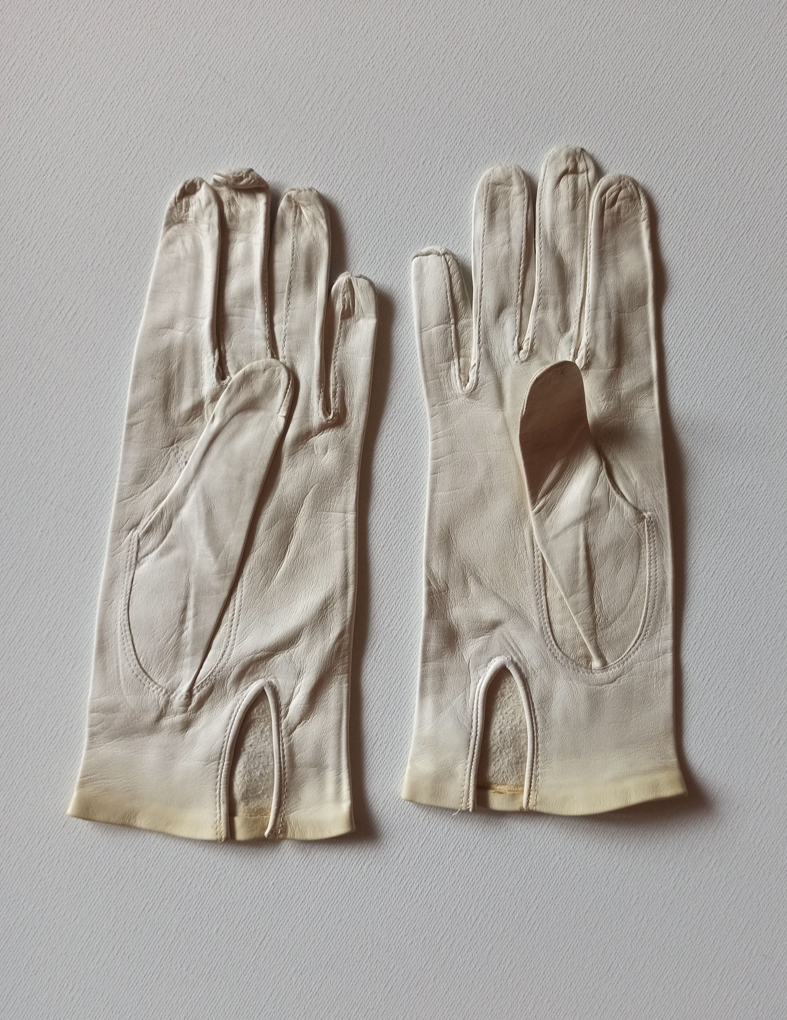 Vintage Vintage leather gloves Size ONE SIZE - 2 Thumbnail
