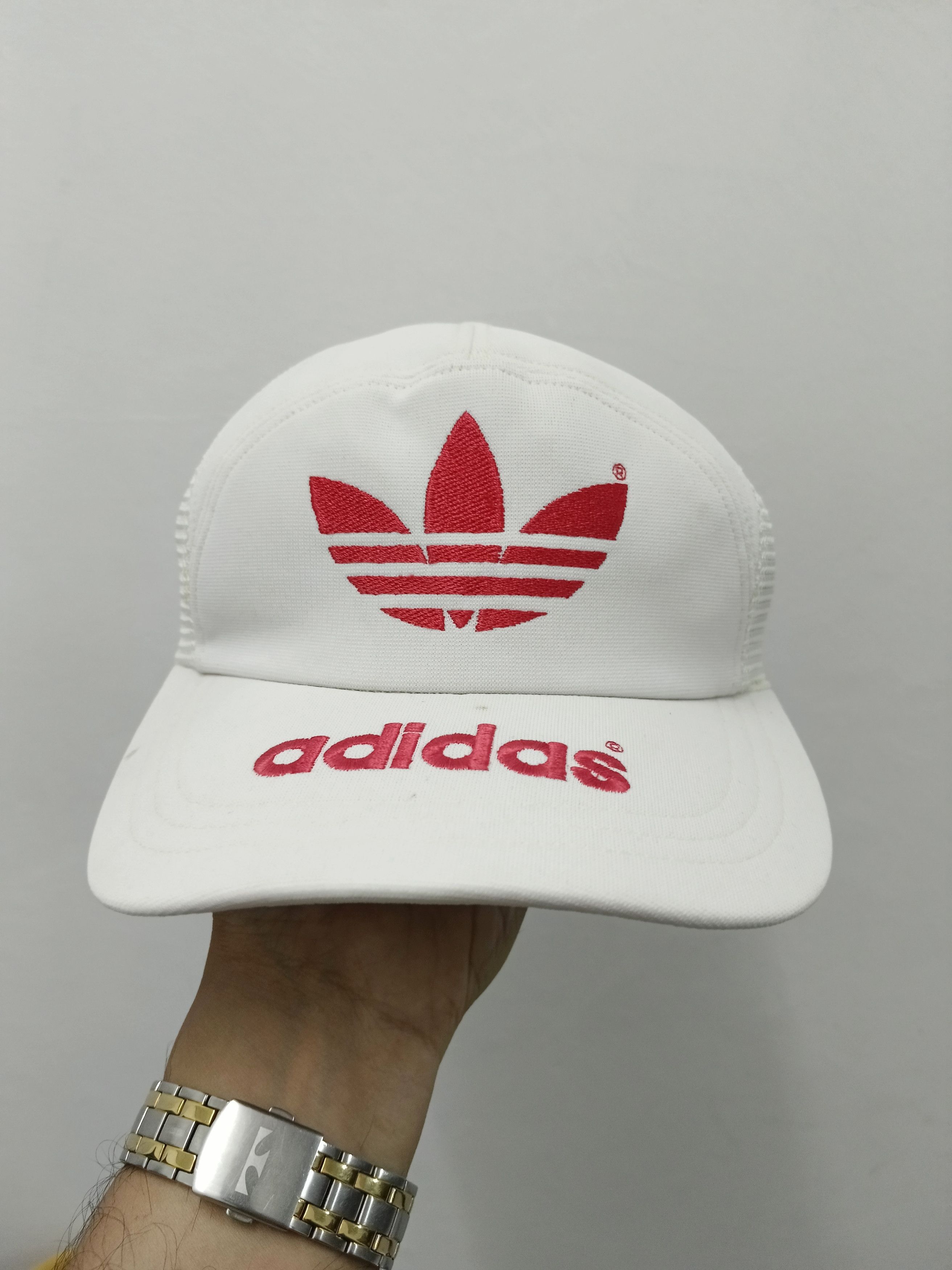 Adidas "Vintage Adidas Trefoil(S-55cm) Size ONE SIZE - 2 Thumbnail