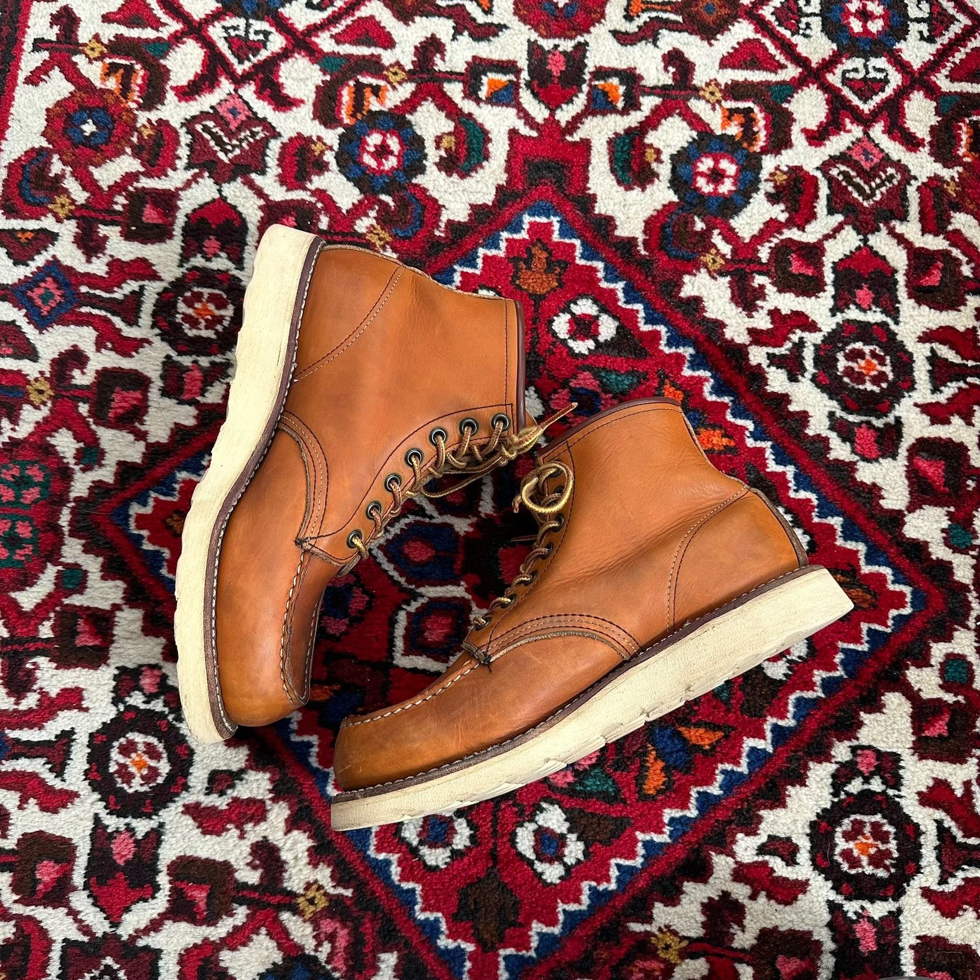 Red Wing Redwing 875 1997 Dog Engraving Size US 8 / EU 41 - 4 Thumbnail