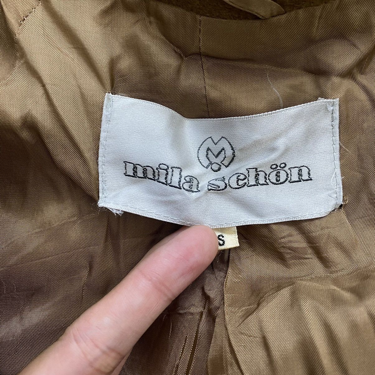 Mila Schon MILA SCHON Sports Italian Designer Brown Long Trench Coat Size US S / EU 44-46 / 1 - 3 Thumbnail