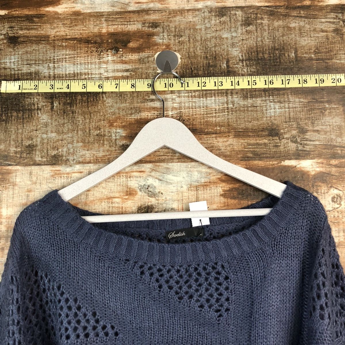 Homespun Knitwear Smelish Blue Cloaks crochet Knitwear #A2361 Size US M / EU 48-50 / 2 - 4 Thumbnail