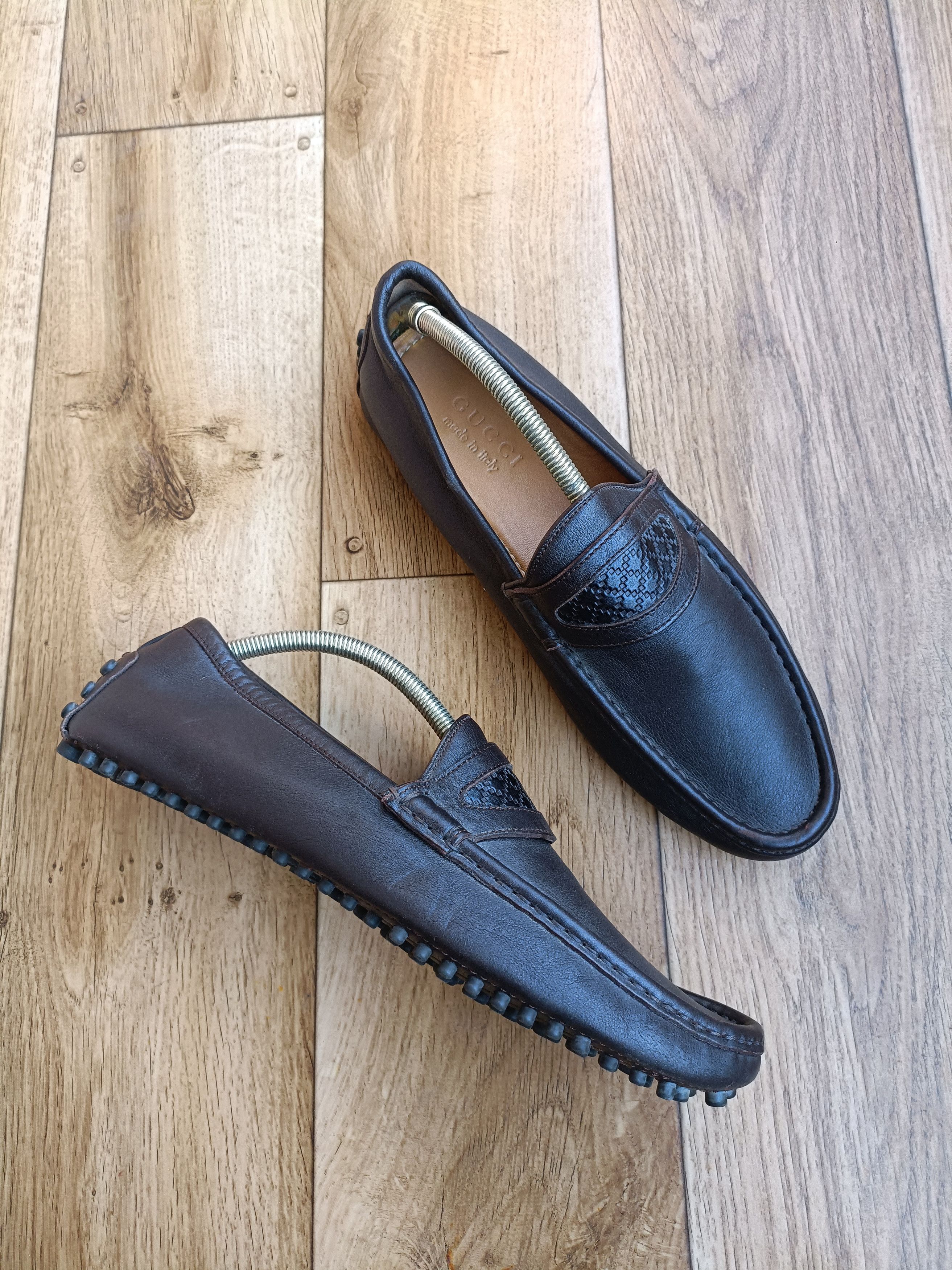 Gucci Gucci Microguccissima Loafers Size US 8 / EU 41 - 5 Thumbnail