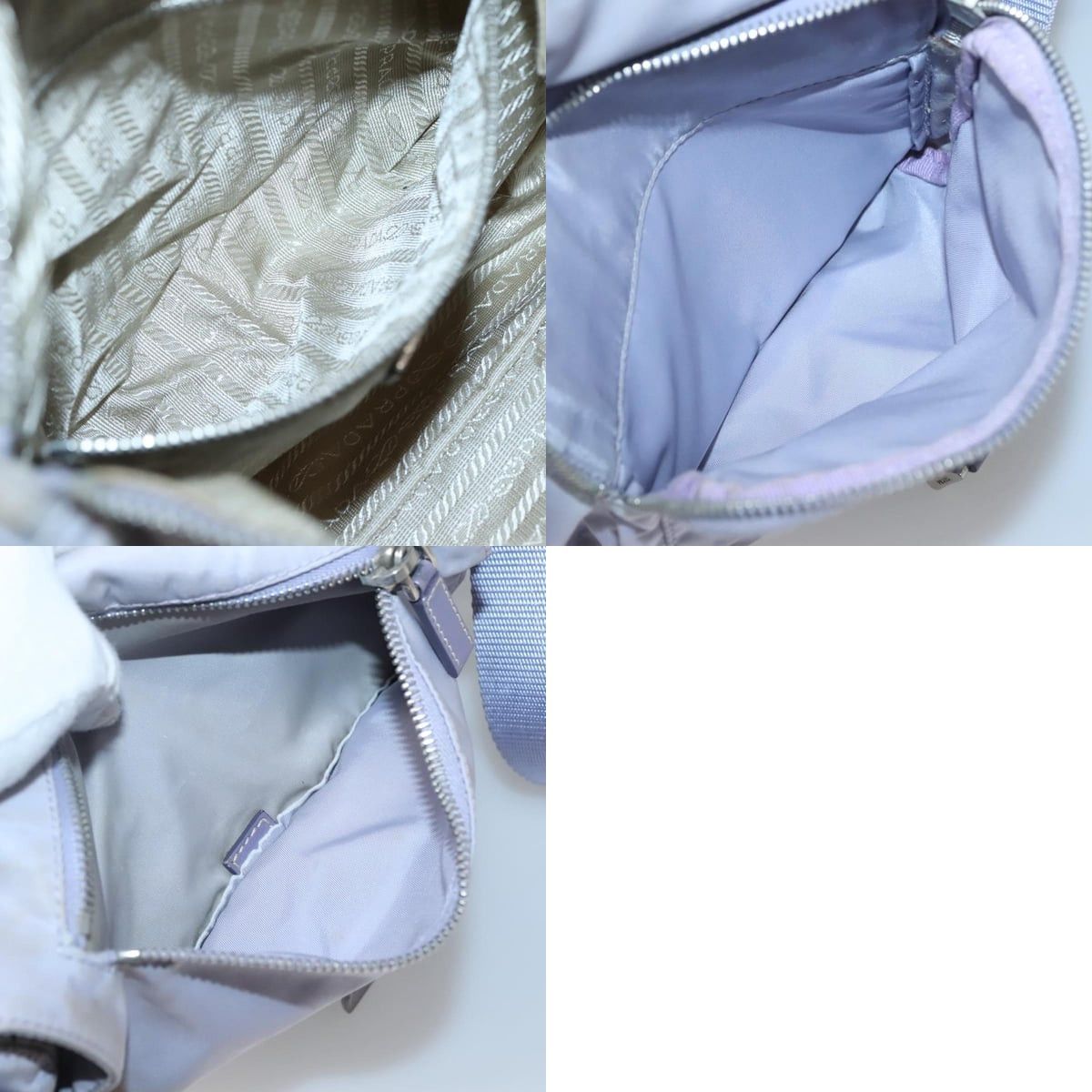 Prada PRADA Shoulder Bag Nylon Purple Silver Size ONE SIZE - 13 Thumbnail