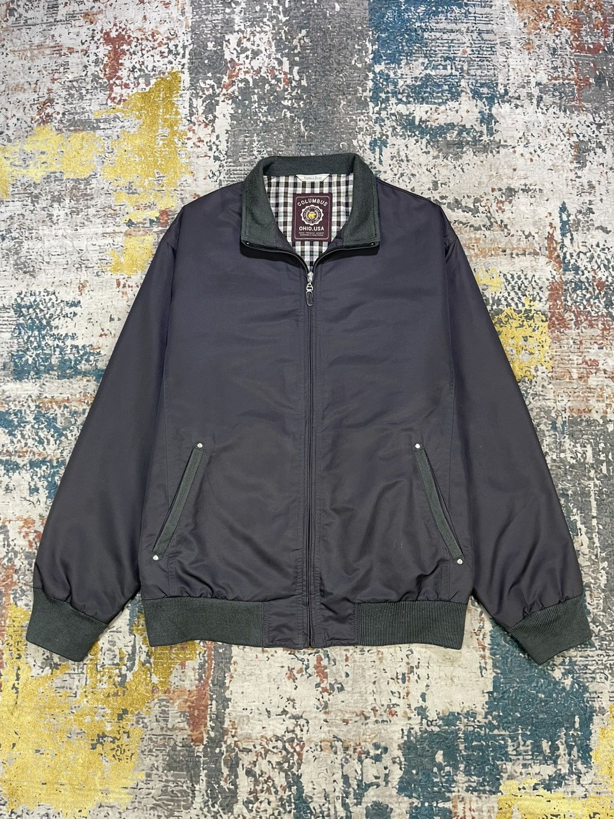 Golden Bear Vintage Golden Bear Columbus Ohio Bomber Jacket Size US M / EU 48-50 / 2 - 10 Thumbnail