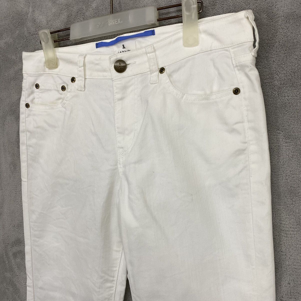 Lanvin × Vintage Lanvin en blue White Jeans Size 26" / US 2 / IT 38 - 3 Thumbnail