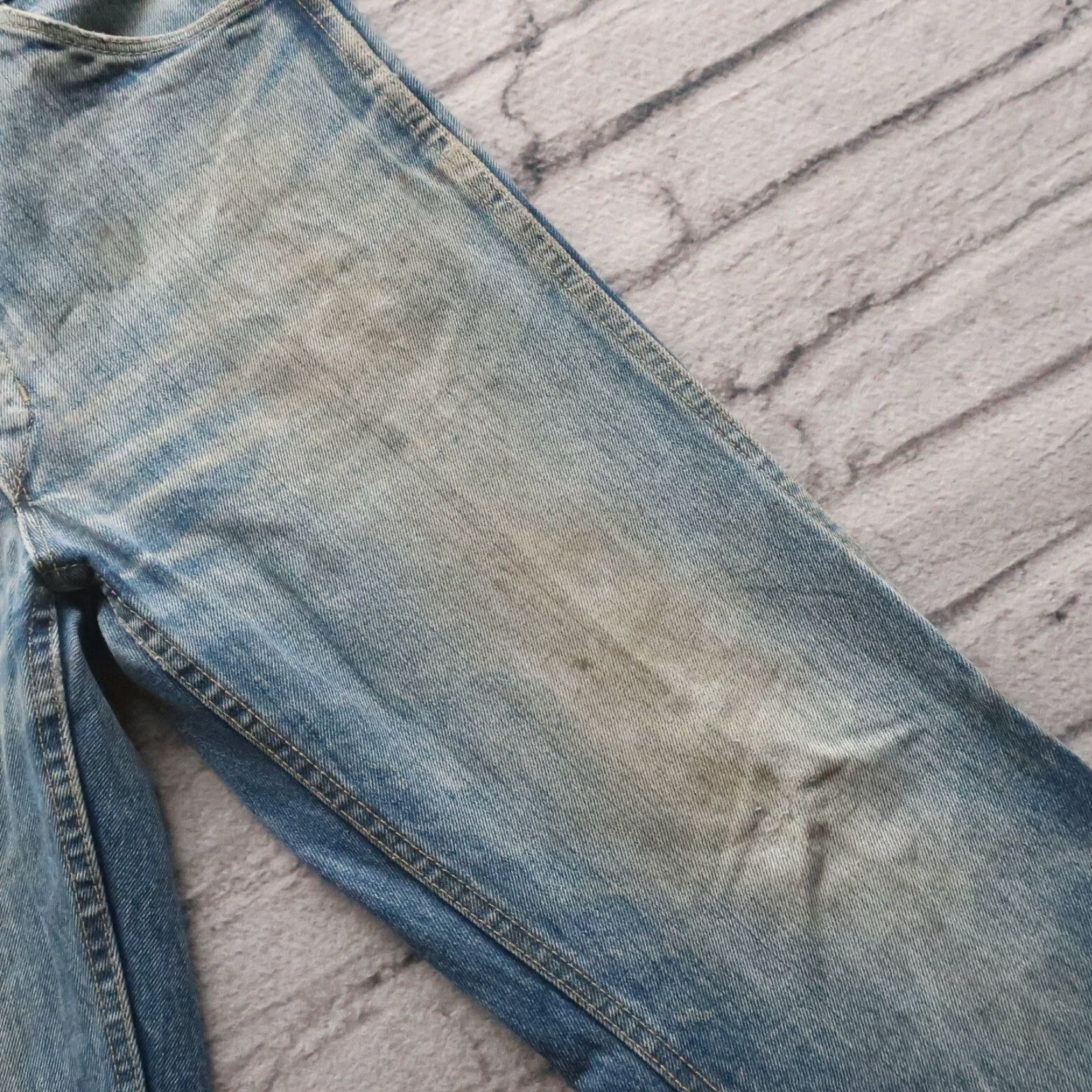 Vintage Vintage Big Yank Jeans Union Made Denim Jeans 30x29 Medium Wash Men Bootscut XX Vintage 60s Mens Size US 30 / EU 46 - 4 Thumbnail