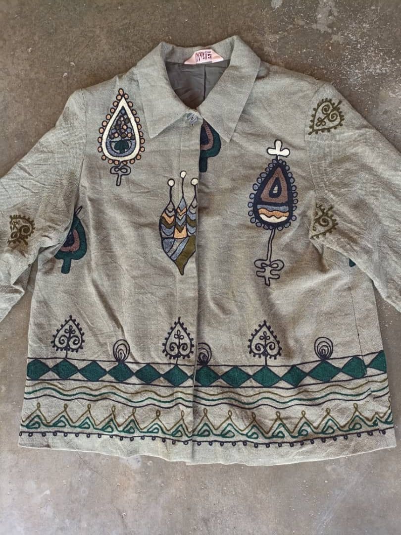 Designer × Japanese Brand × Vintage Vintage KAE Button up Jacket nice Design Size L / US 10 / IT 46 - 5 Thumbnail
