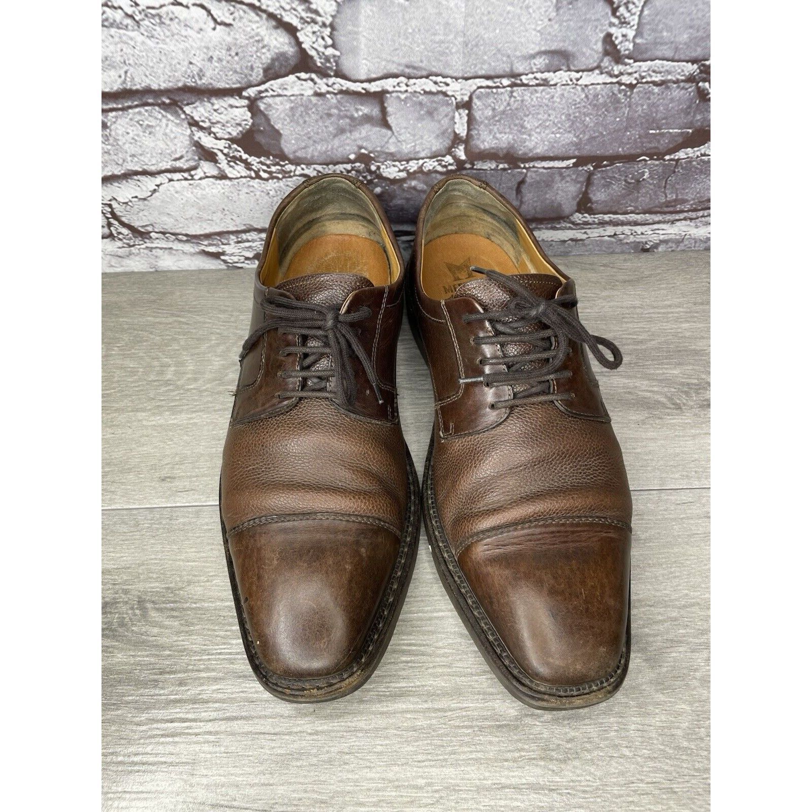 Mephisto Mephisto Goodyear Welt Brown Leather Oxfords Cap Toe Shoes M Size US 9.5 / EU 42-43 - 8 Thumbnail