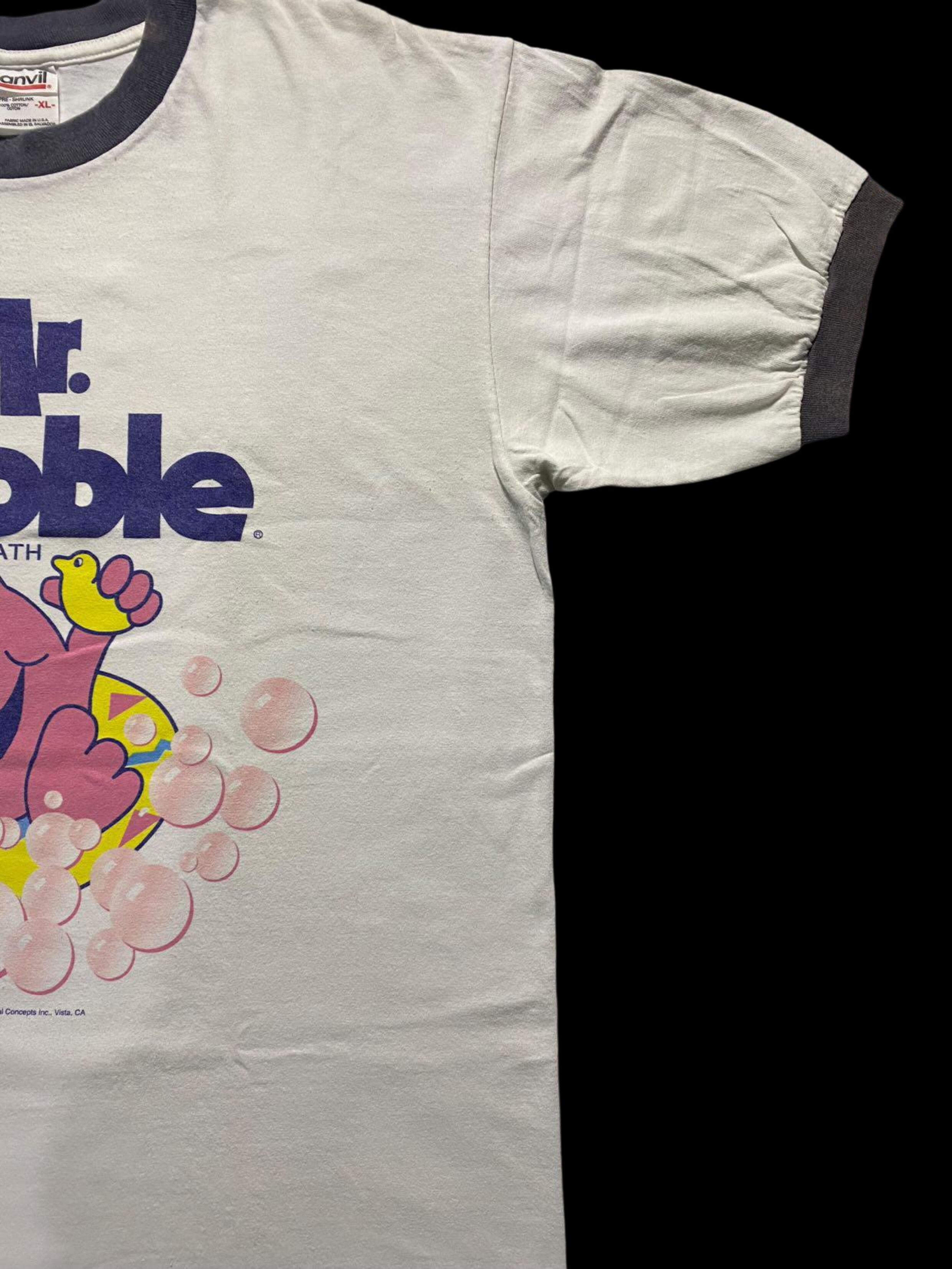 Vintage Mr. Bubbles Bath Vintage Ringer Tee Size US XL / EU 56 / 4 - 3 Thumbnail