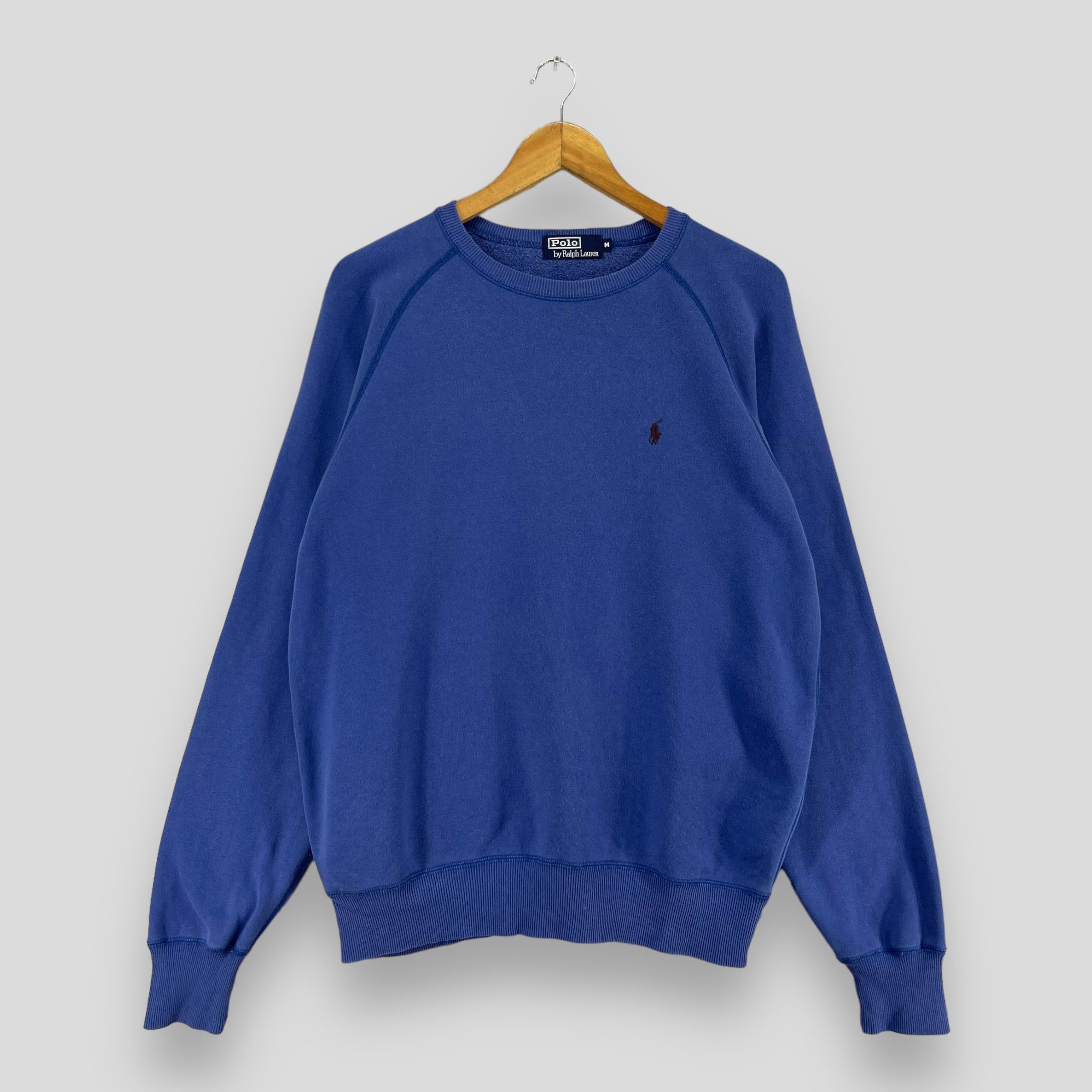 Polo Ralph Lauren × Vintage Vintage POLO RALPH LAUREN Small Pony Crewneck Sweatshirt Size US M / EU 48-50 / 2 - 1 Thumbnail