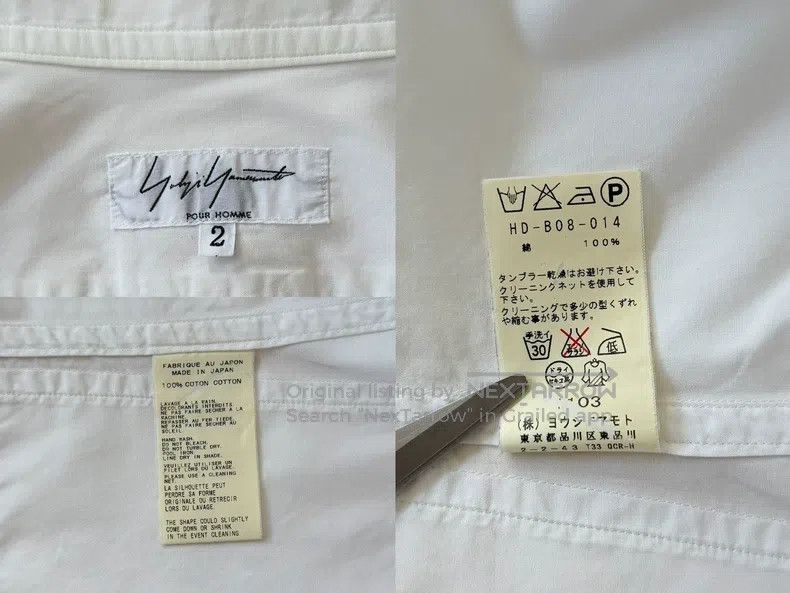 Yohji Yamamoto Yohji Yamamoto 2012 AW Mainline Show Shirt Size US M / EU 48-50 / 2 - 7 Thumbnail