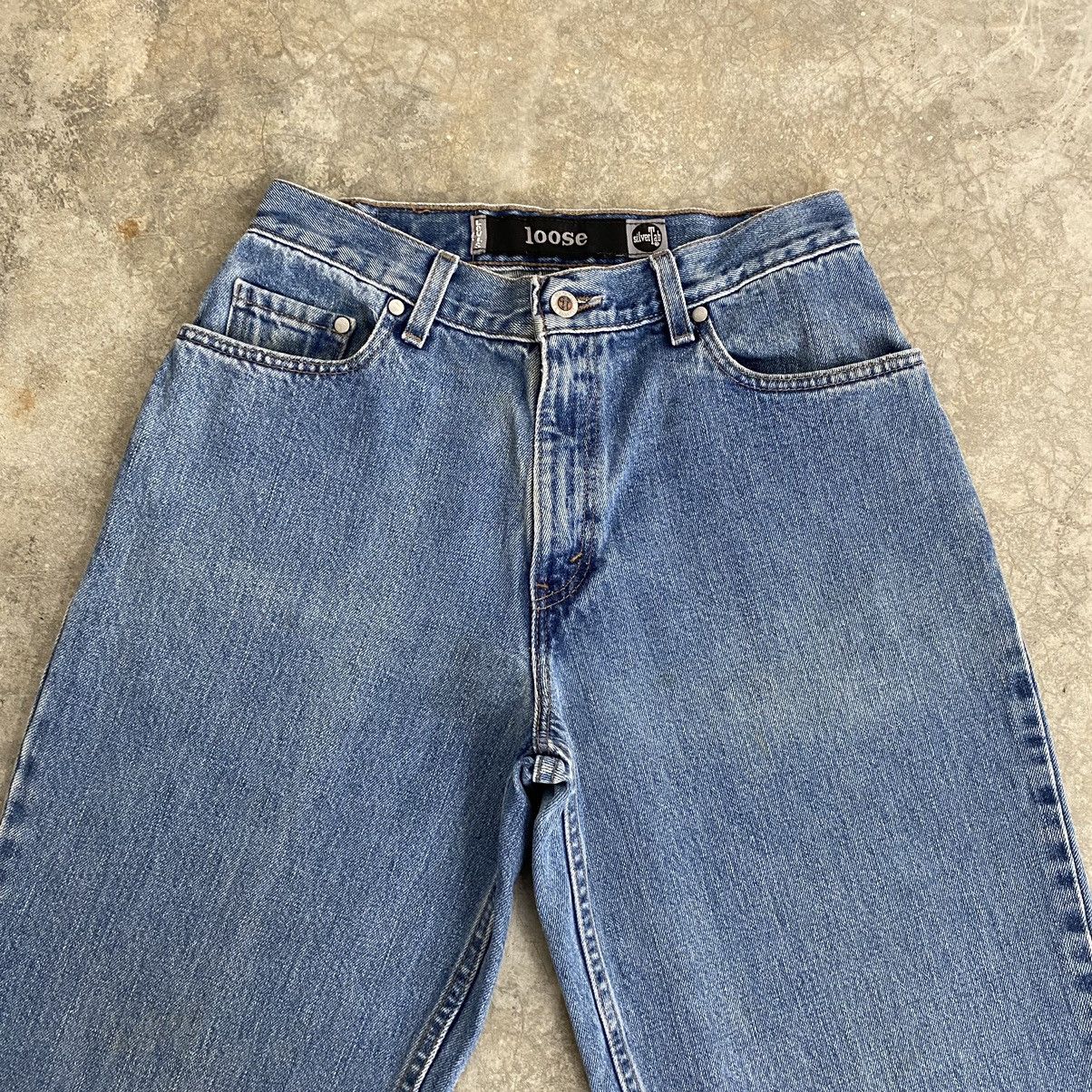 Levi's Vintage 1999 Levis Silvertab Washed Blue Loose Jeans Size US 28 / EU 44 - 2 Thumbnail