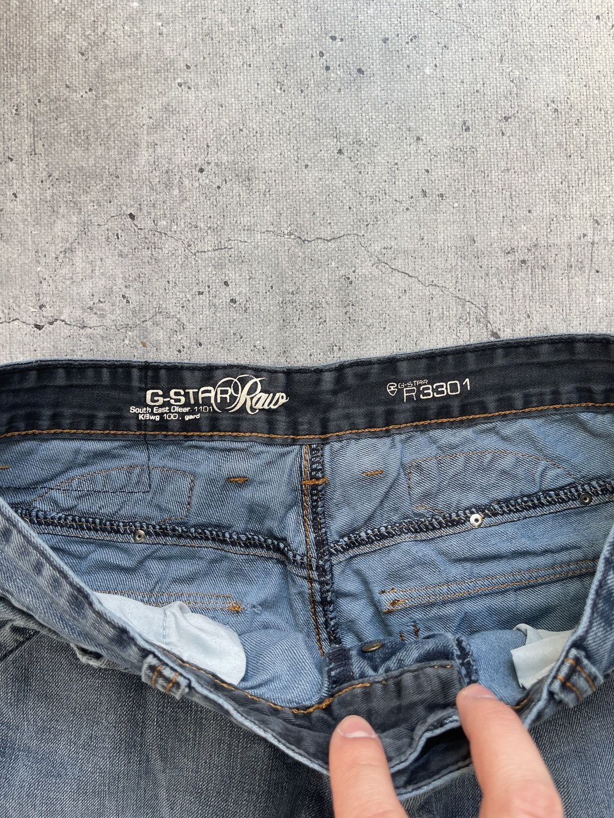 G-Star G Star Raw Denim Jeans Size 36 Size US 36 / EU 52 - 12 Thumbnail