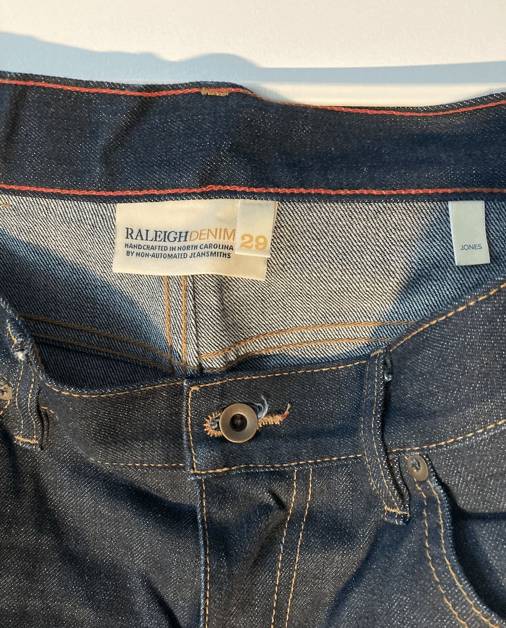 Raleigh Denim Raleigh Denim Jones raw selvedge jeans - 30x31 Size US 30 / EU 46 - 2 Thumbnail