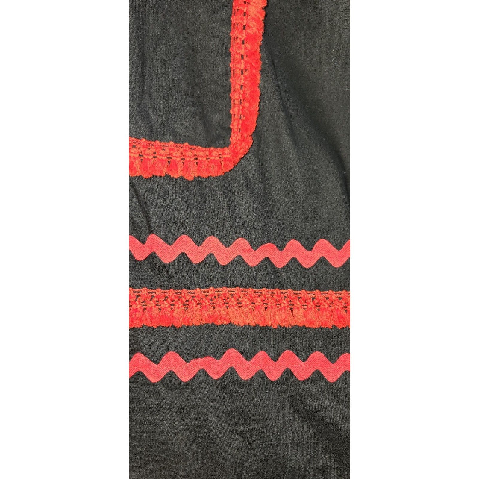& Other Stories Antique Square Dancing Rockabilly Flare Spanish Style Dress Size S / US 4 / IT 40 - 7 Thumbnail